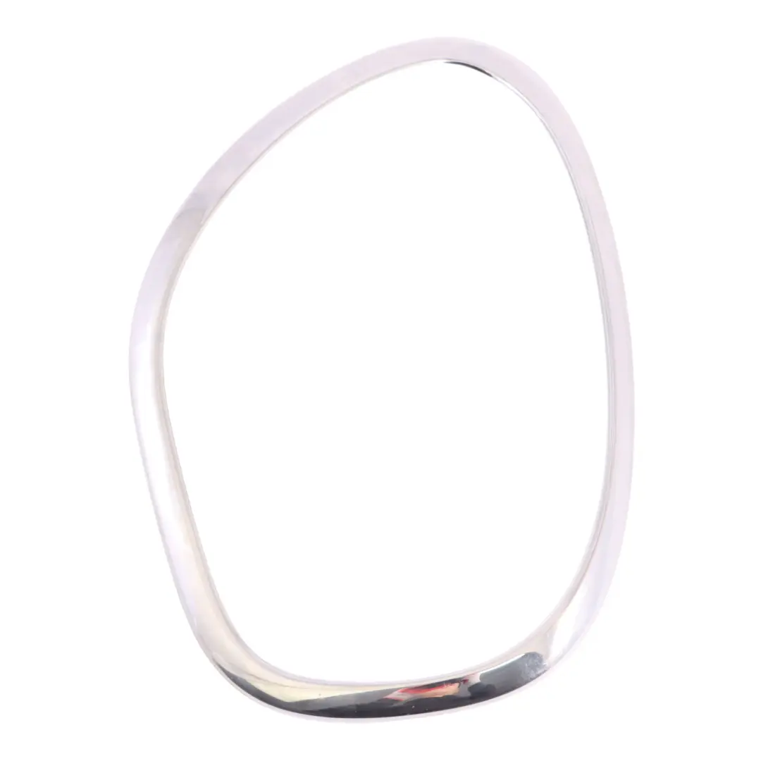 Anillo embellecedor cromado para faro delantero derecho para Mini R60 R61 con número de pieza 9801574 Mini R60 R61 Anillo embellecedor cromado para faro delantero derecho - SKU 9801574-1 - Número de pieza 9801574