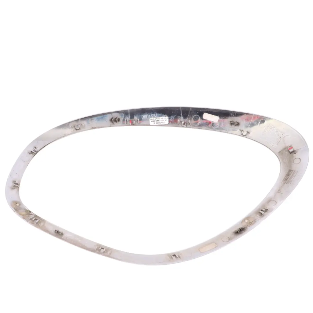 Anello Decorativo Faro Destra Cromo per Mini R60 R61 Countryman Paceman con numero di parte 9801574 Mini R60 R61 Countryman Paceman Anello Decorativo Faro Destra Cromo - SKU 9801574-1 - Numero di parte 9801574