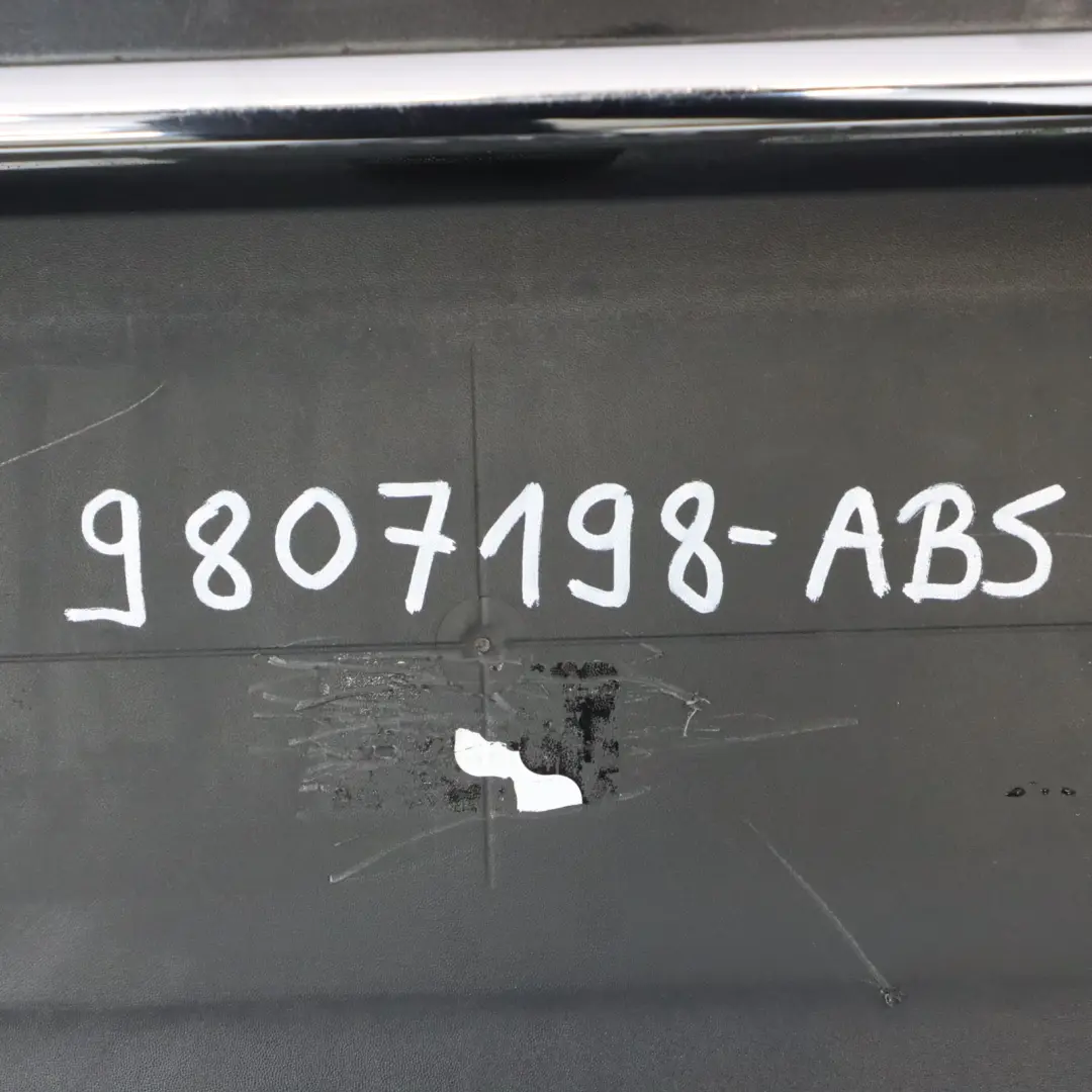 Mini Countryman R60 Rear Bumper PDC Trim Panel Absolute Black Metallic - B11 - SKU 9807198-ABS - Part number 9807198
