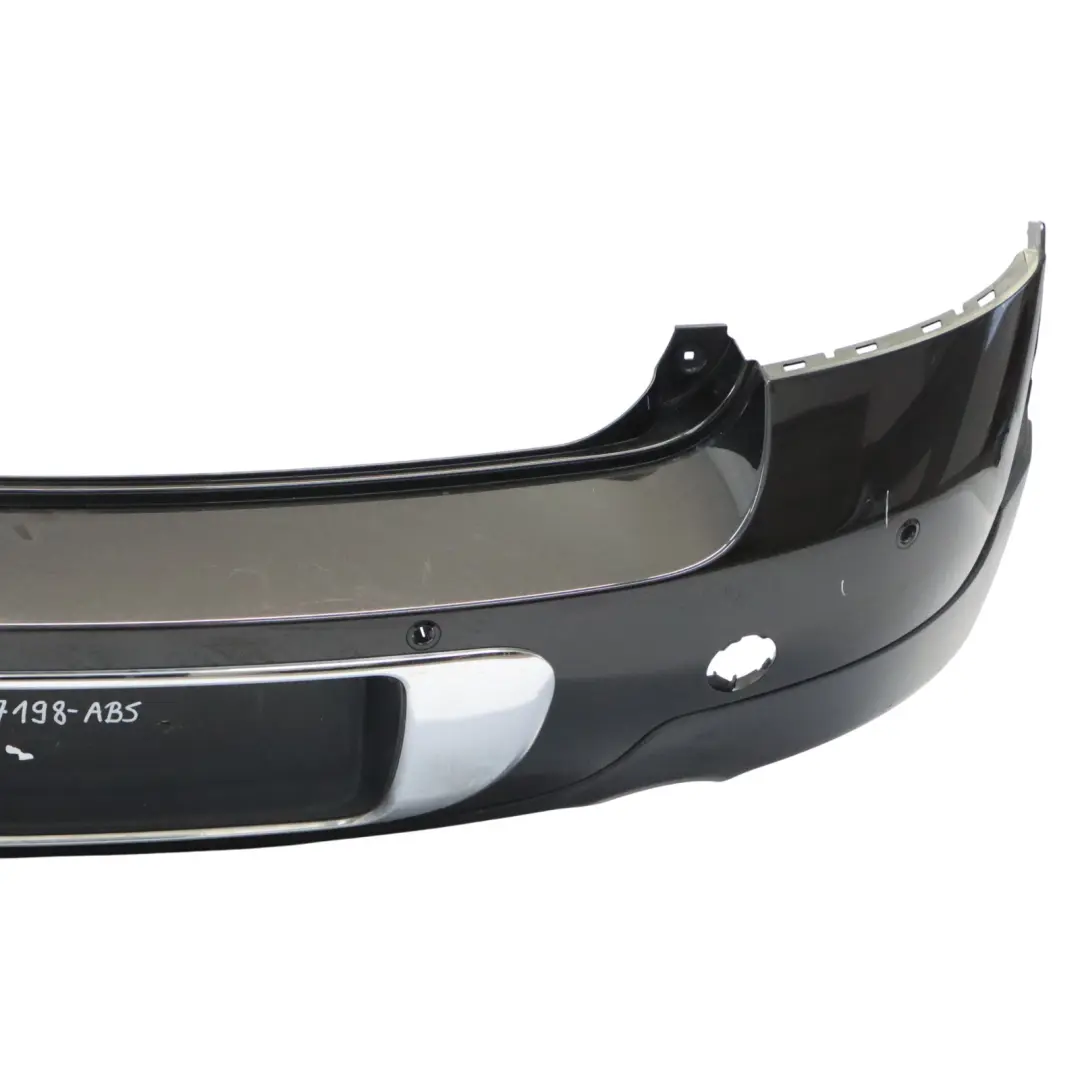 Bumper PDC Trim Panel Absolute Black Metallic - B11 to Mini Countryman R60 Rear with Part number 9807198 Mini Countryman R60 Rear Bumper PDC Trim Panel Absolute Black Metallic - B11 - SKU 9807198-ABS - Part number 9807198