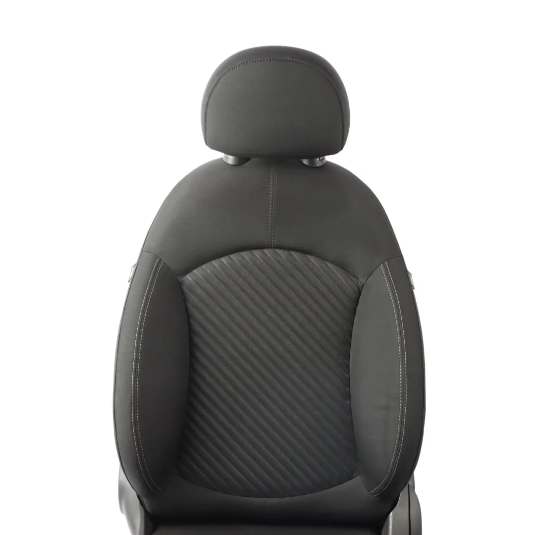 Front Left N/S Cloth Fabric Diagonal Track Grey to MINI R60 Countryman Sport Seat with Part number 9811295 MINI R60 Countryman Sport Seat Front Left N/S Cloth Fabric Diagonal Track Grey - SKU 9811295-2 - Part number 9811295