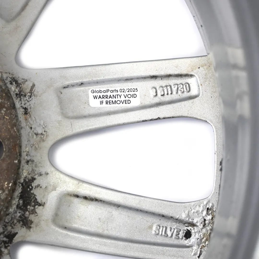 Mini R60 R61 Silver Wheel Alloy Rim 17" 7J ET:50 Triangle Spoke 141 - SKU 9811730-3 - Part number 9811730