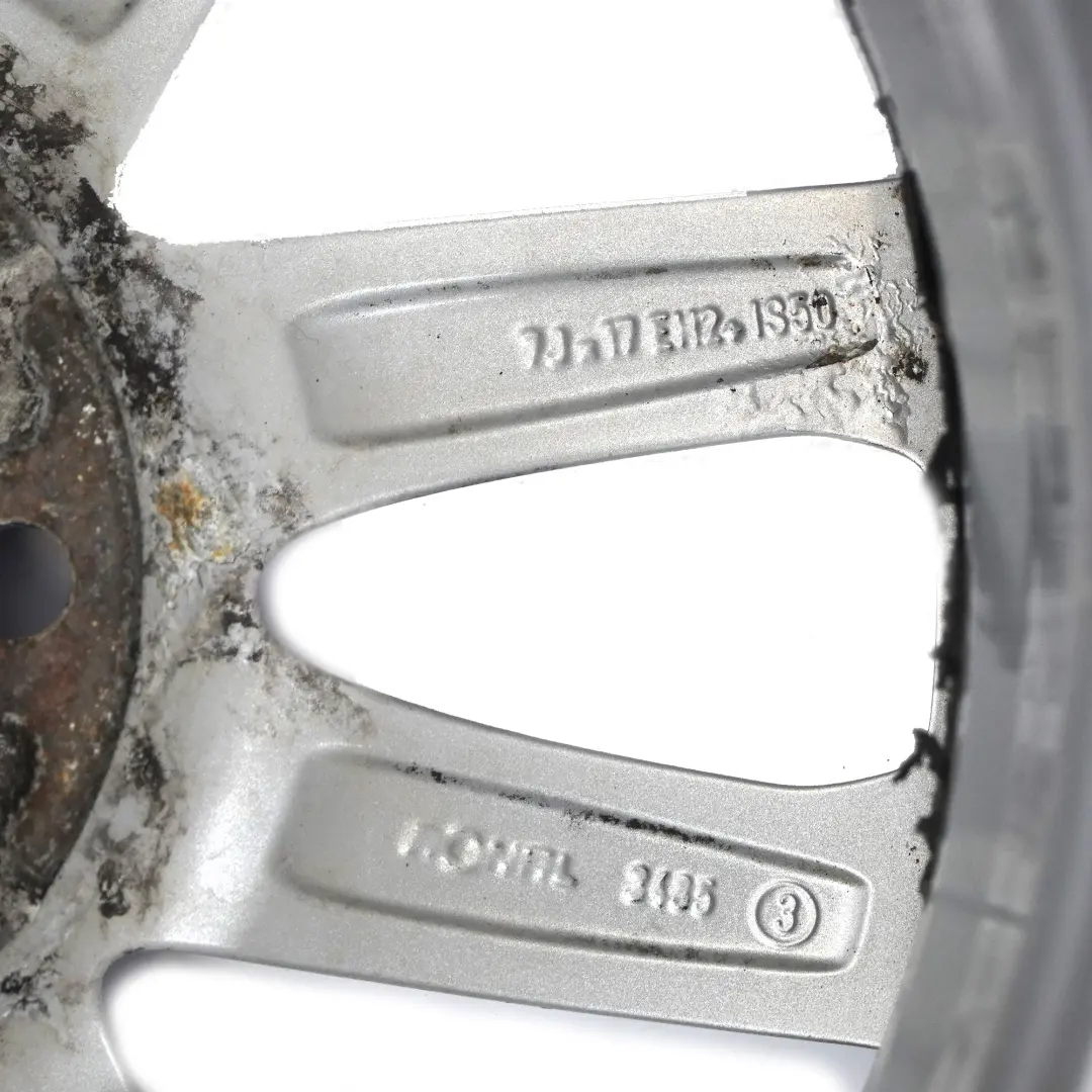 Mini R60 R61 Silver Wheel Alloy Rim 17" 7J ET:50 Triangle Spoke 141 - SKU 9811730-3 - Part number 9811730