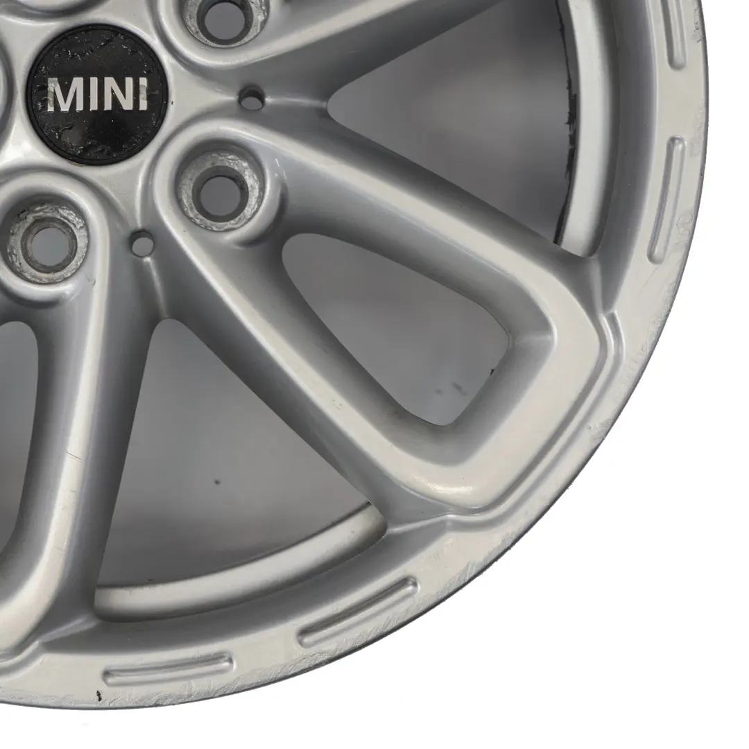 Mini R60 R61 Silver Wheel Alloy Rim 17" 7J ET:50 Triangle Spoke 141 - SKU 9811730-3 - Part number 9811730
