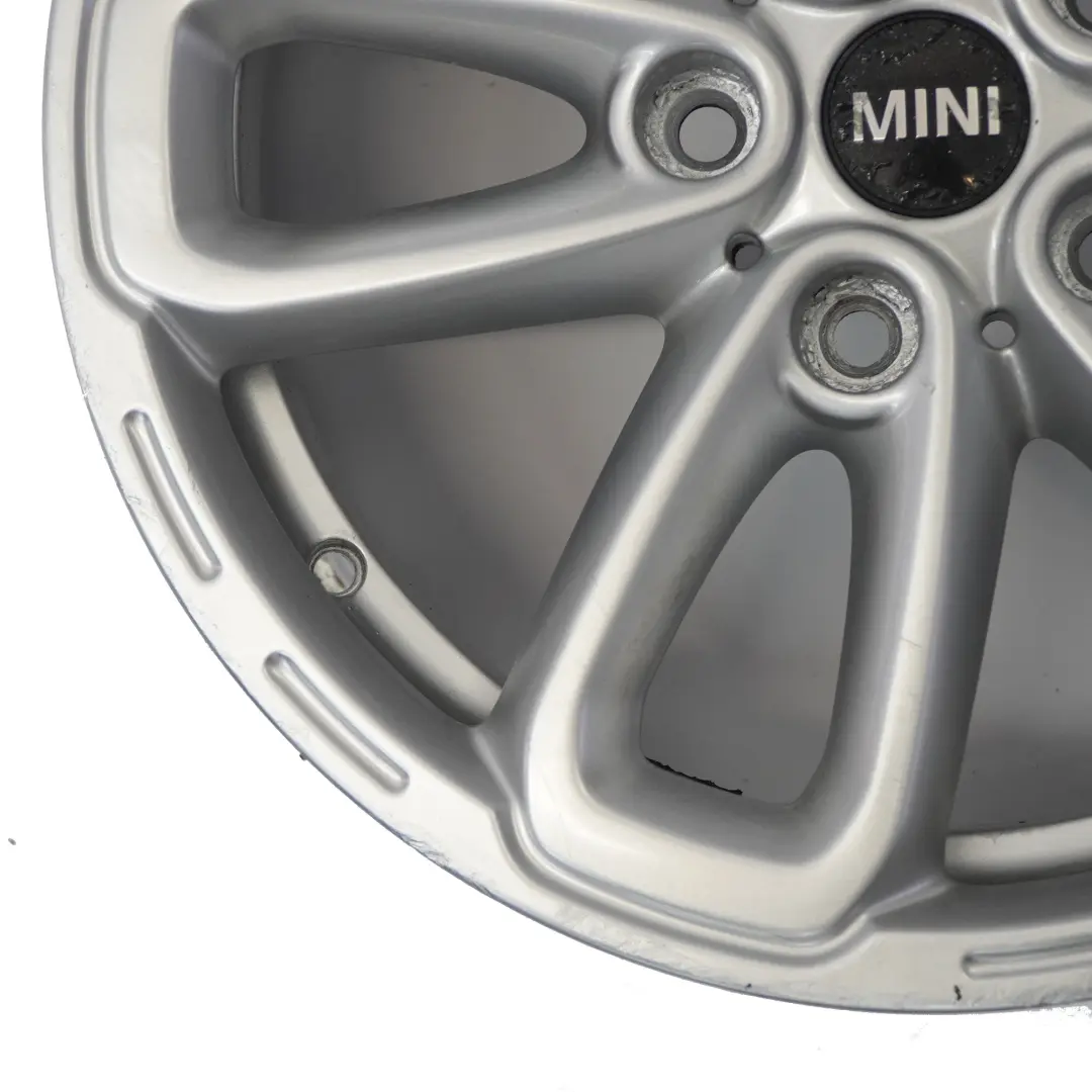 Mini R60 R61 Silver Wheel Alloy Rim 17" 7J ET:50 Triangle Spoke 141 - SKU 9811730-3 - Part number 9811730