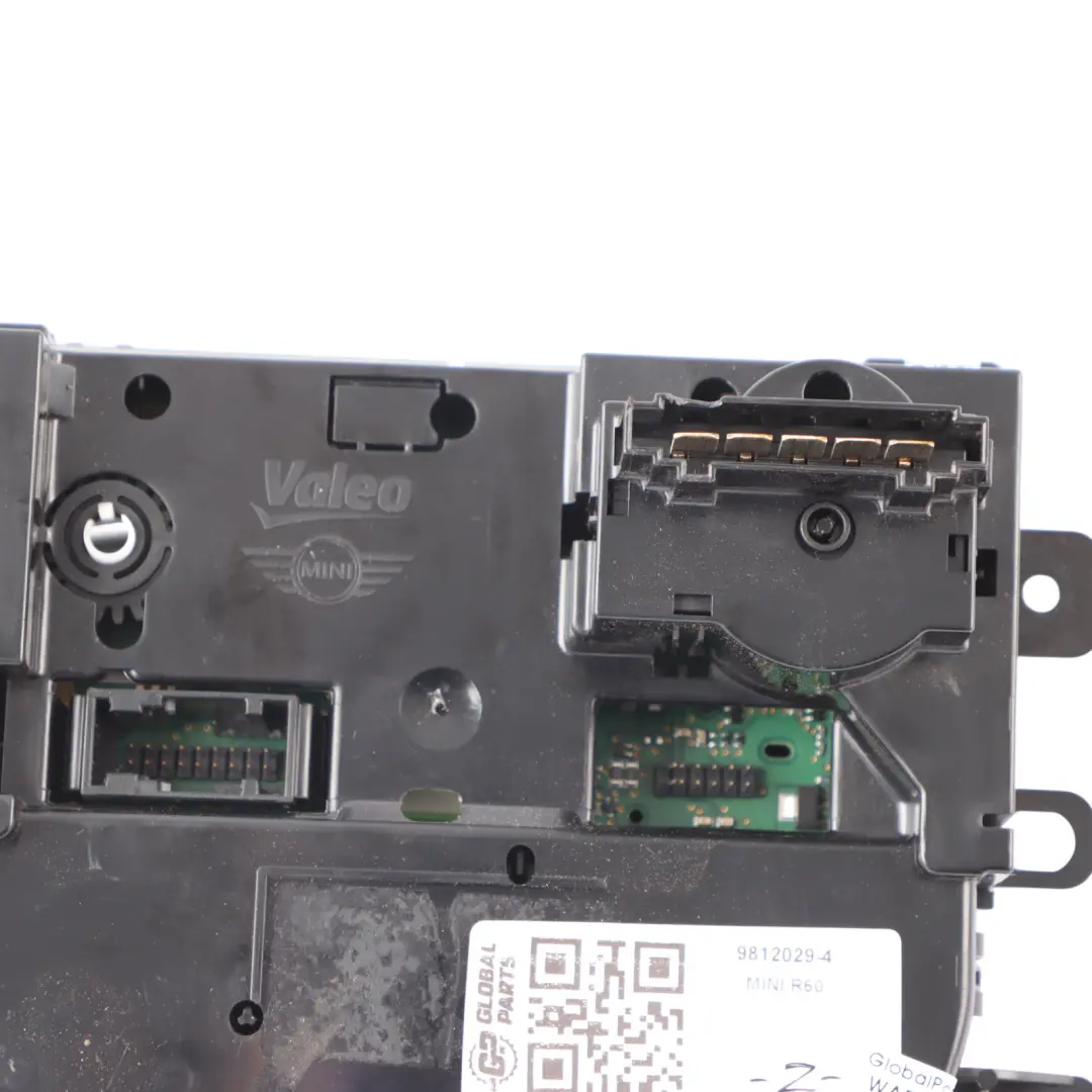 Air Conditioning Panel Mini R60 R61 Heater Control Unit Switch 9811978 - SKU 9812029-4 - Part number 9812029