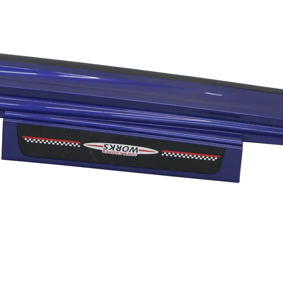 Mini R60 Cooper S JCW Faldón lateral moldura izquierdo Starlight blue - B62 - SKU 9813351-STB - Número de pieza 9813351
