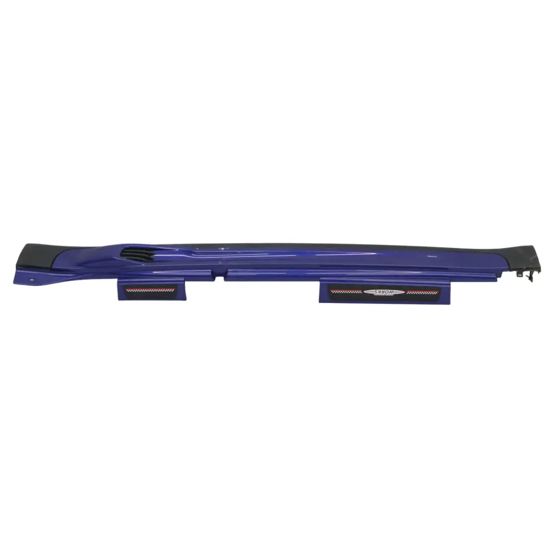 Gonna Laterale Cooper S JCW Sinistra Copertura Starlight Blue - B62 per Mini R60 con numero di parte 9813351 Mini R60 Gonna Laterale Cooper S JCW Sinistra Copertura Starlight Blue - B62 - SKU 9813351-STB - Numero di parte 9813351