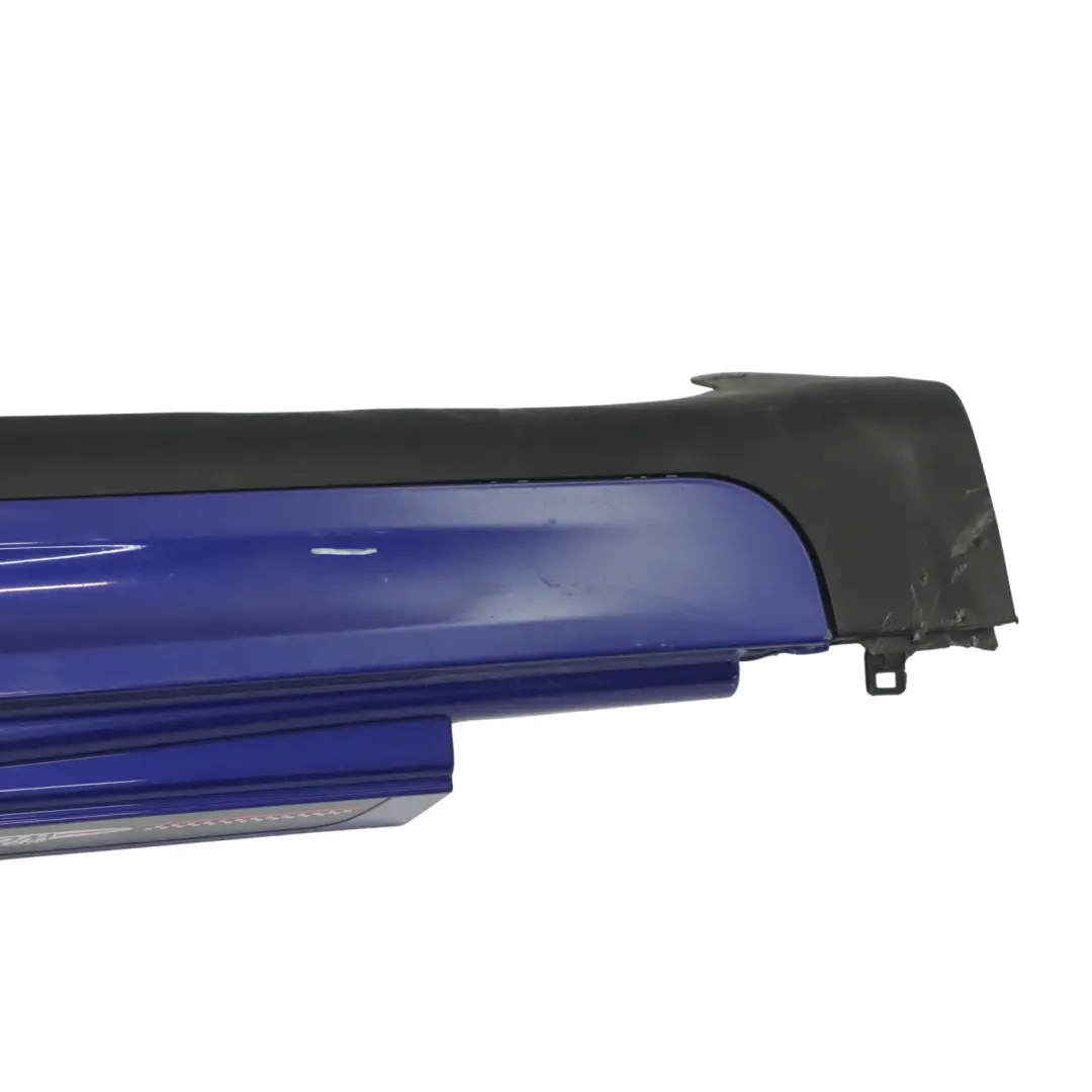 Faldón lateral moldura izquierdo Starlight blue - B62 para Mini R60 Cooper S JCW con número de pieza 9813351 Mini R60 Cooper S JCW Faldón lateral moldura izquierdo Starlight blue - B62 - SKU 9813351-STB - Número de pieza 9813351