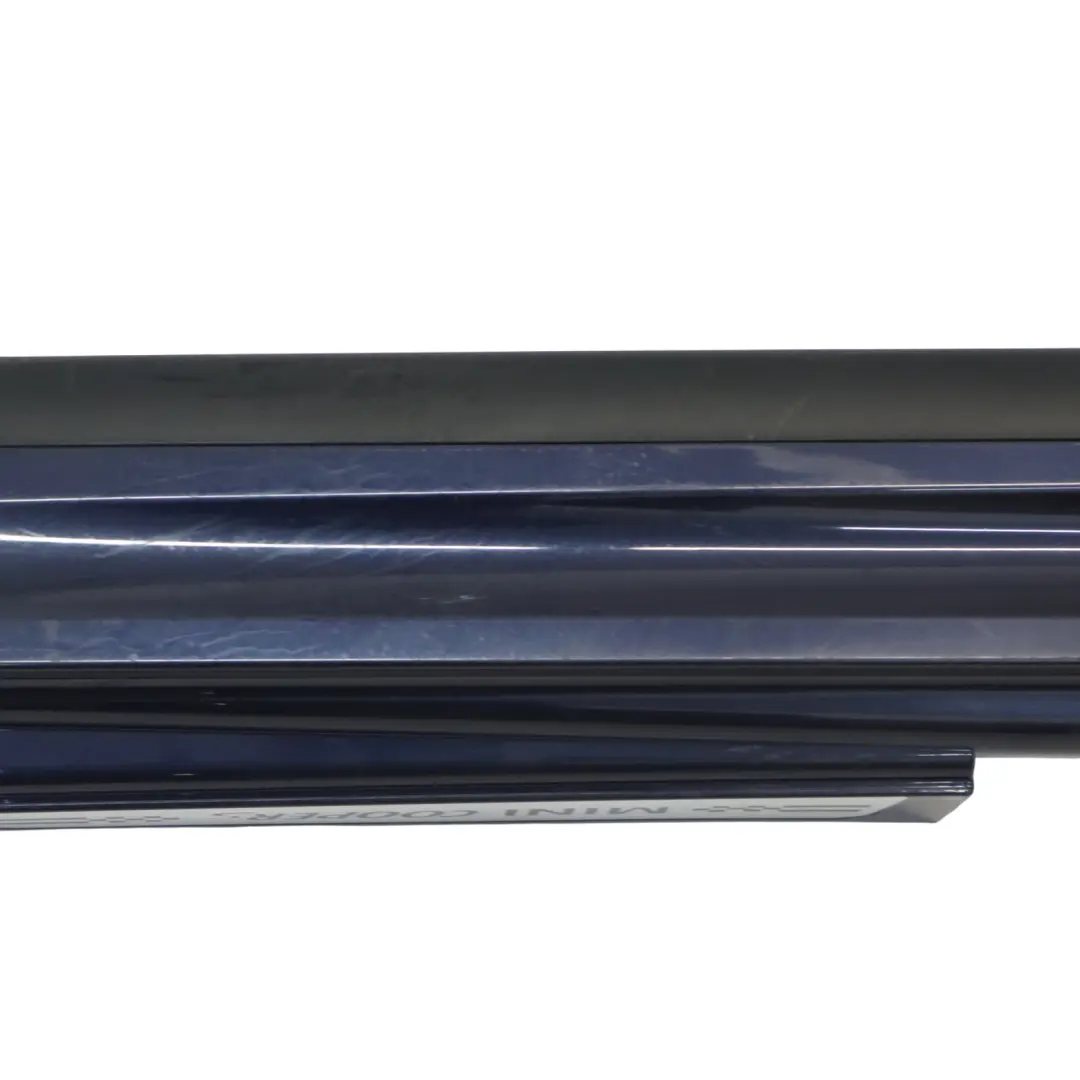 Latérale droite Garniture de seuil Cosmic Blue - B13 pour Mini R60 Cooper S JCW à propos du numéro de pièce 9813352 Mini R60 Cooper S JCW Latérale droite Garniture de seuil Cosmic Blue - B13 - SKU 9813352-COB - Numéro de pièce 9813352