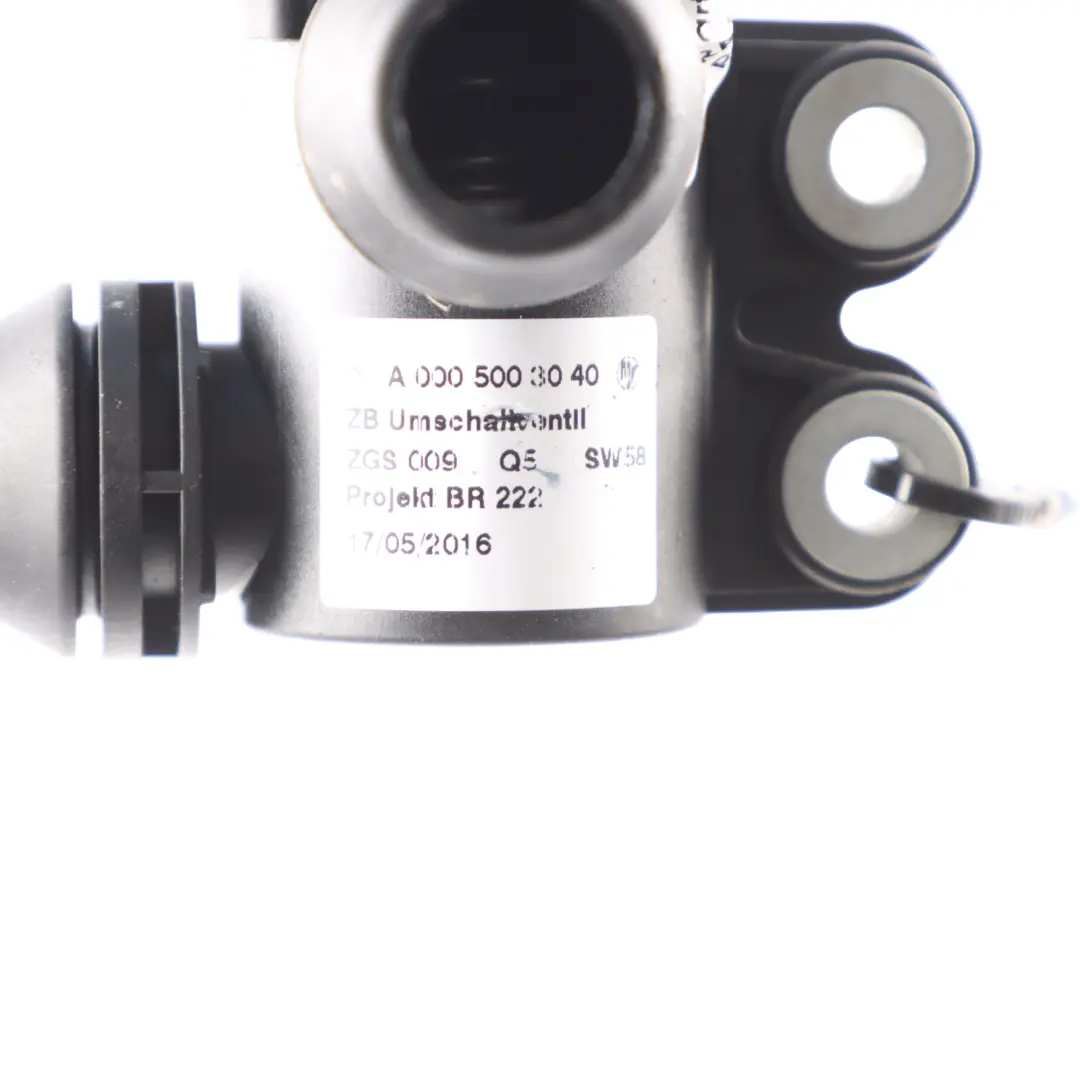 Cooling System Coolant Water Valve to Mercedes W205 Engine with Part number A0005003040 Mercedes W205 Engine Cooling System Coolant Water Valve - SKU A0005003040 - Part number A0005003040
