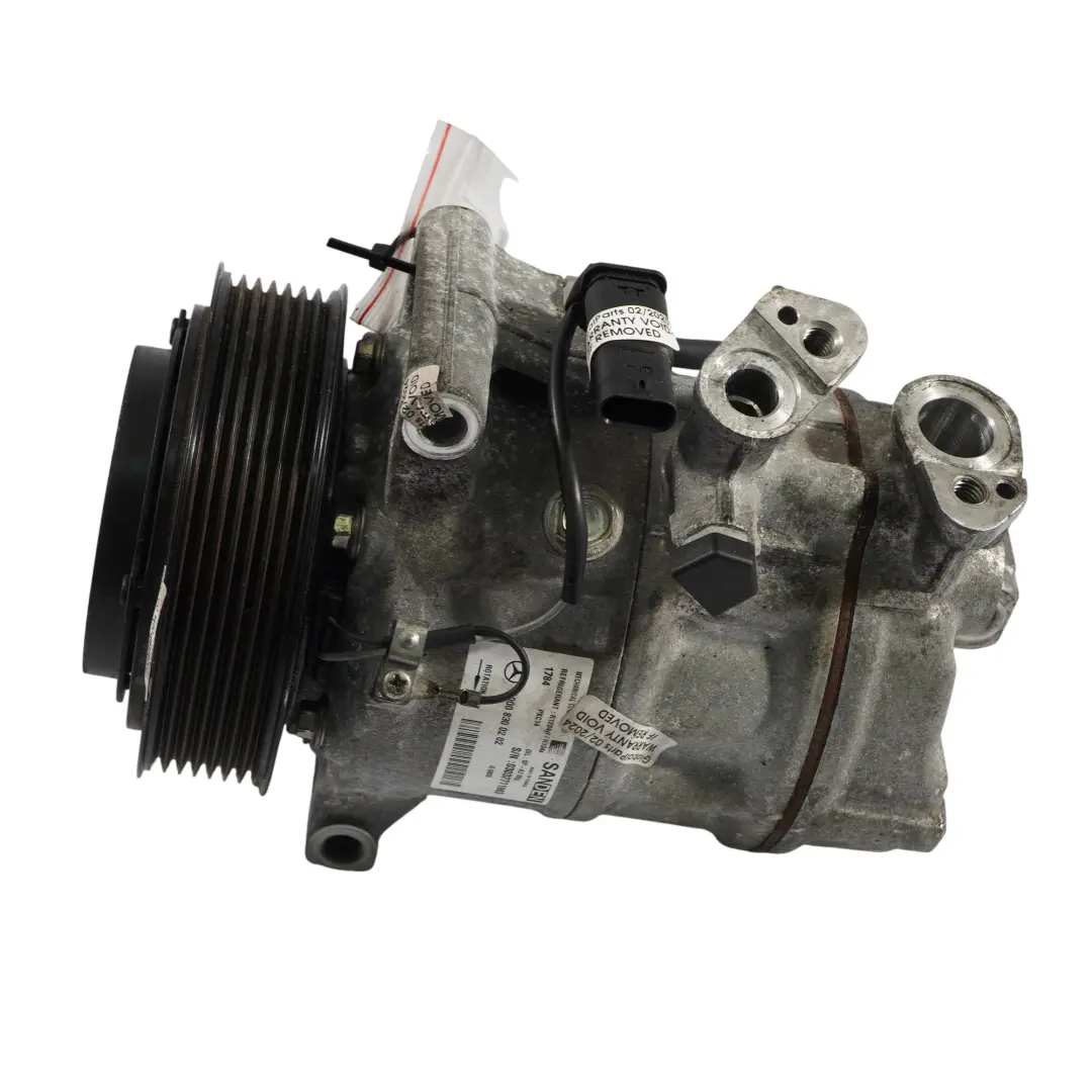 Aire Acondicionado Compresor A/C Bomba para Mercedes W205 con número de pieza A0008300202 Mercedes W205 Aire Acondicionado Compresor A/C Bomba - SKU A0008300202 - Número de pieza A0008300202