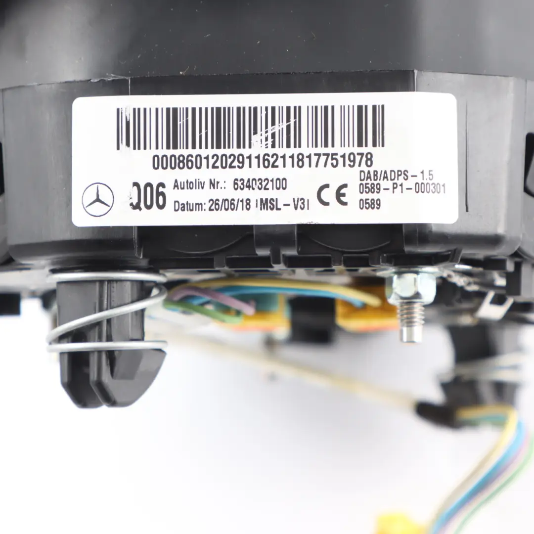  Módulo De Aire Mercedes W213 C117 AMG Volante Unidad De Aire Negro - SKU A0008601202 - Número de pieza A0008601202