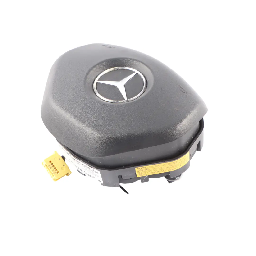 Mercedes C117 Steering Wheel Bag Module Driver's Side Black - SKU A0008606103-1 - Part number A0008606103