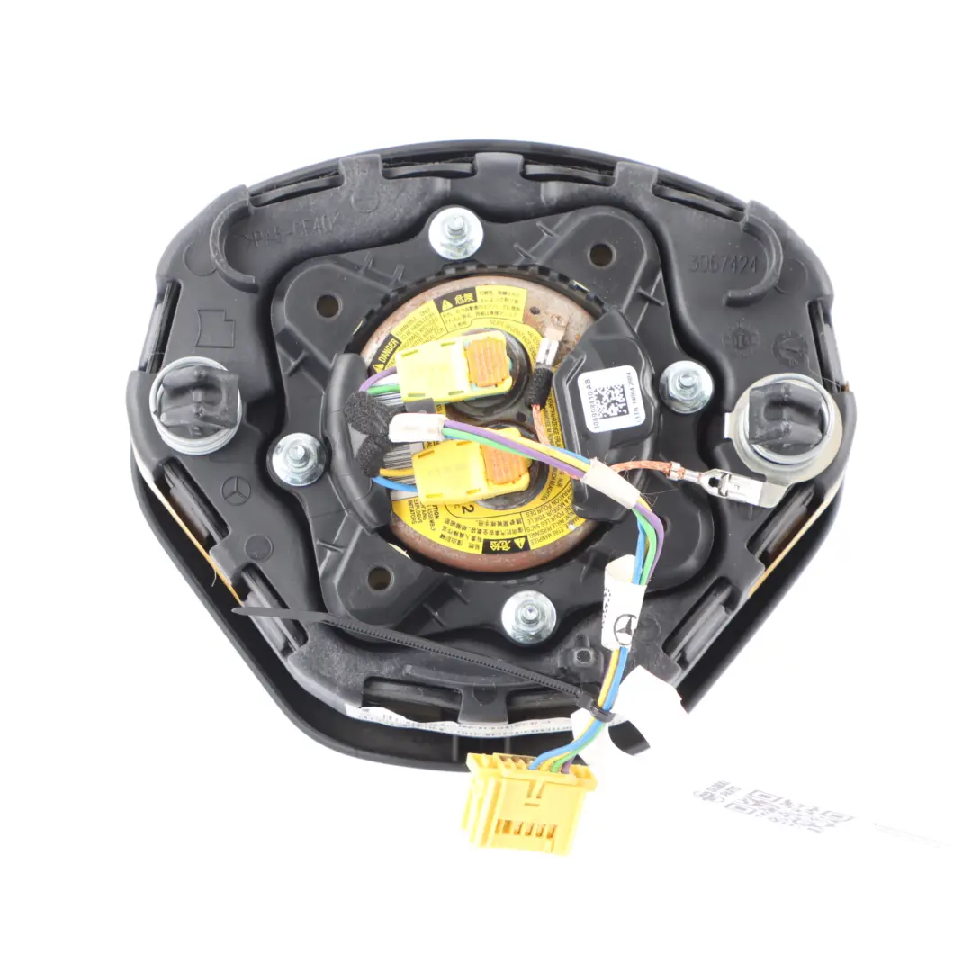 Mercedes C117 Steering Wheel Bag Module Driver's Side Black - SKU A0008606103-1 - Part number A0008606103