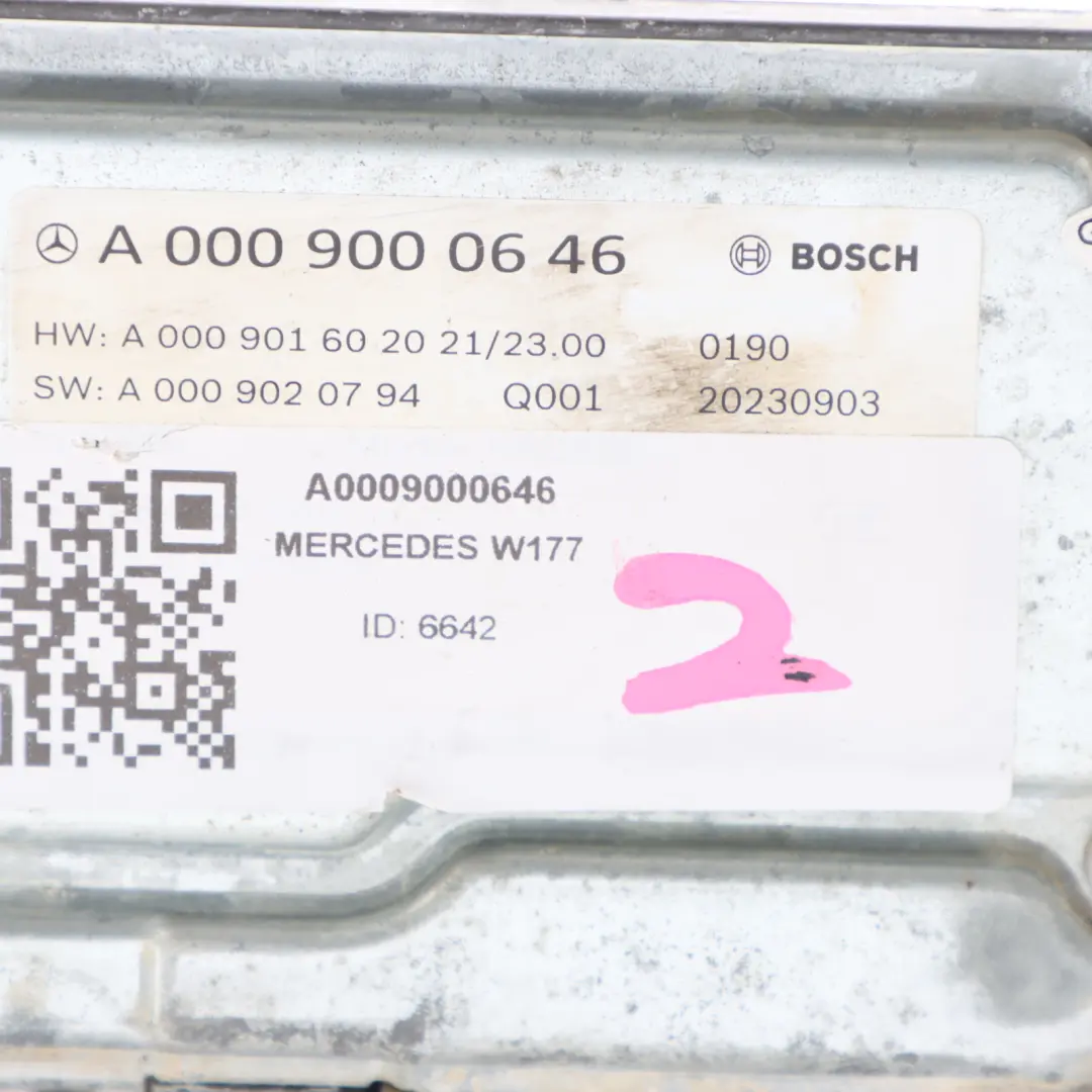 Mercedes C118 C167 W177 W247 Module Unité Contrôle Parktronic - SKU A0009000646 - Numéro de pièce A0009000646