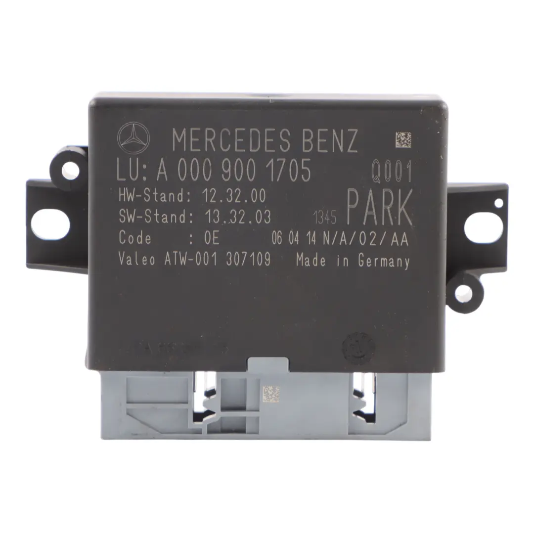 Mercedes C117 PDC Parksensor Steuergerät ECU - SKU A0009001705 - Teilenummer A0009001705