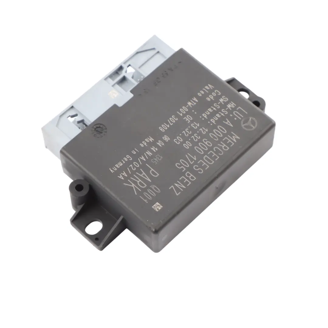 PDC Parksensor Steuergerät ECU für Mercedes C117 mit Teilenummer A0009001705 Mercedes C117 PDC Parksensor Steuergerät ECU - SKU A0009001705 - Teilenummer A0009001705