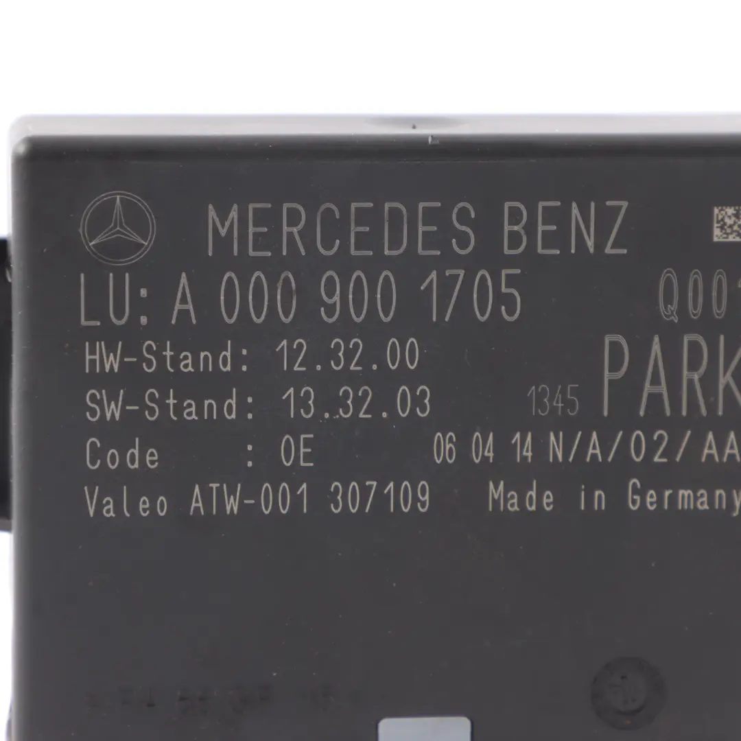 Mercedes C117 PDC Parking Sensor Control Module Unit ECU - SKU A0009001705 - Part number A0009001705