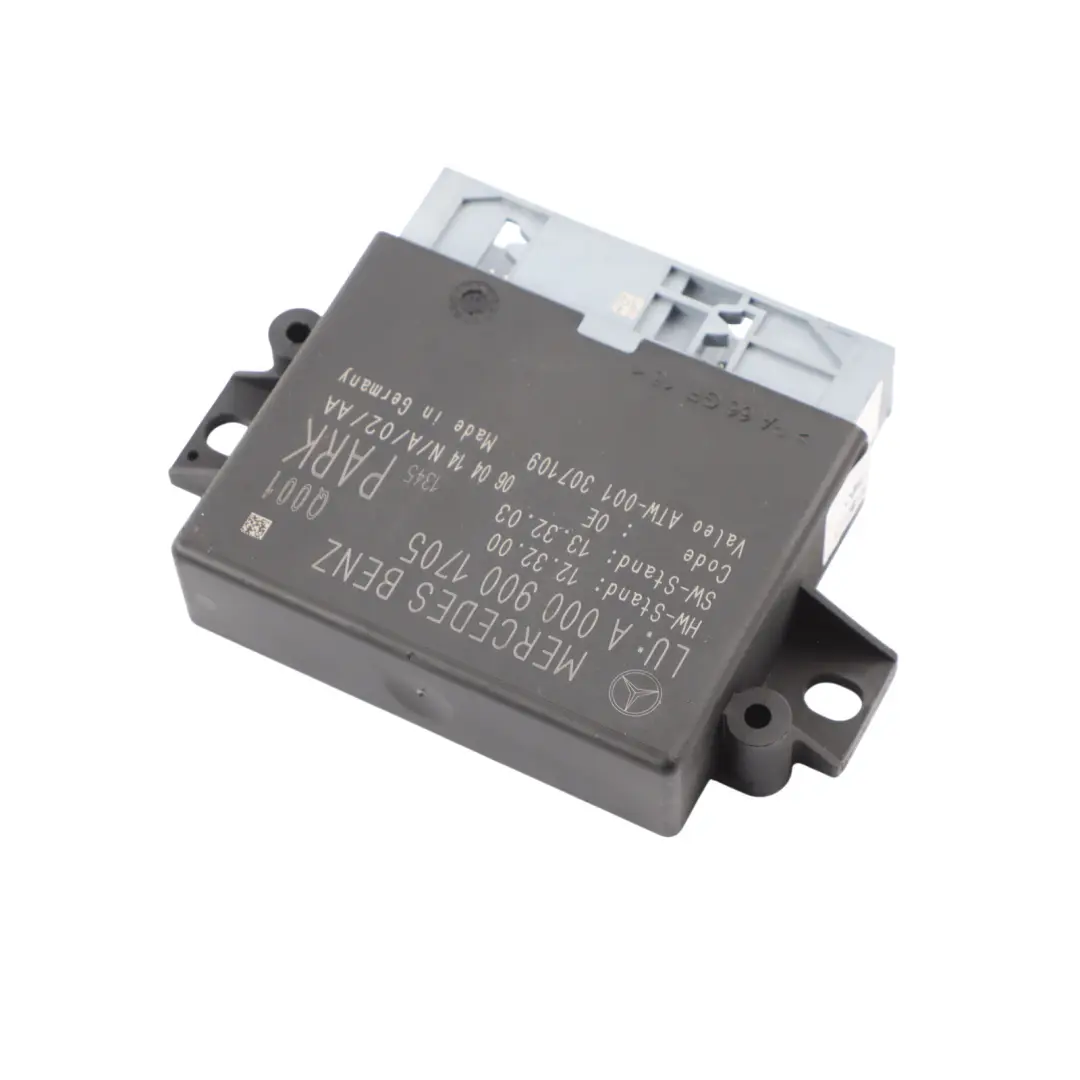 PDC Parking Sensor Control Module Unit ECU to Mercedes C117 with Part number A0009001705 Mercedes C117 PDC Parking Sensor Control Module Unit ECU - SKU A0009001705 - Part number A0009001705