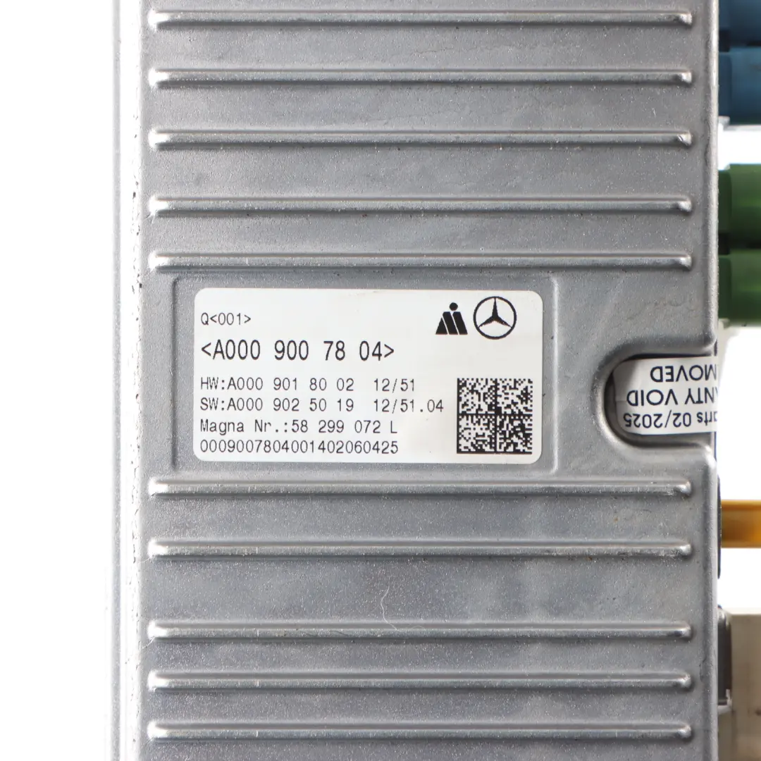 Surround View Camera Control Module Unit ECU to Mercedes X166 with Part number A0009007804 Mercedes X166 Surround View Camera Control Module Unit ECU - SKU A0009007804 - Part number A0009007804