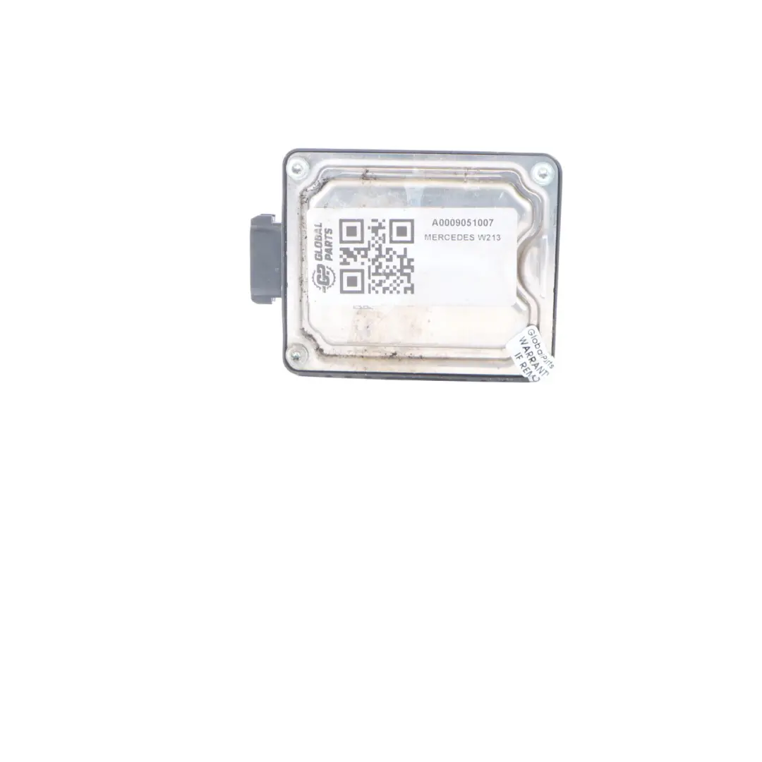 Radar Sensor Mercedes W213 Front Control Unit Module to with Part number A0009051007 Radar Sensor Mercedes W213 Front Control Unit Module - SKU A0009051007 - Part number A0009051007