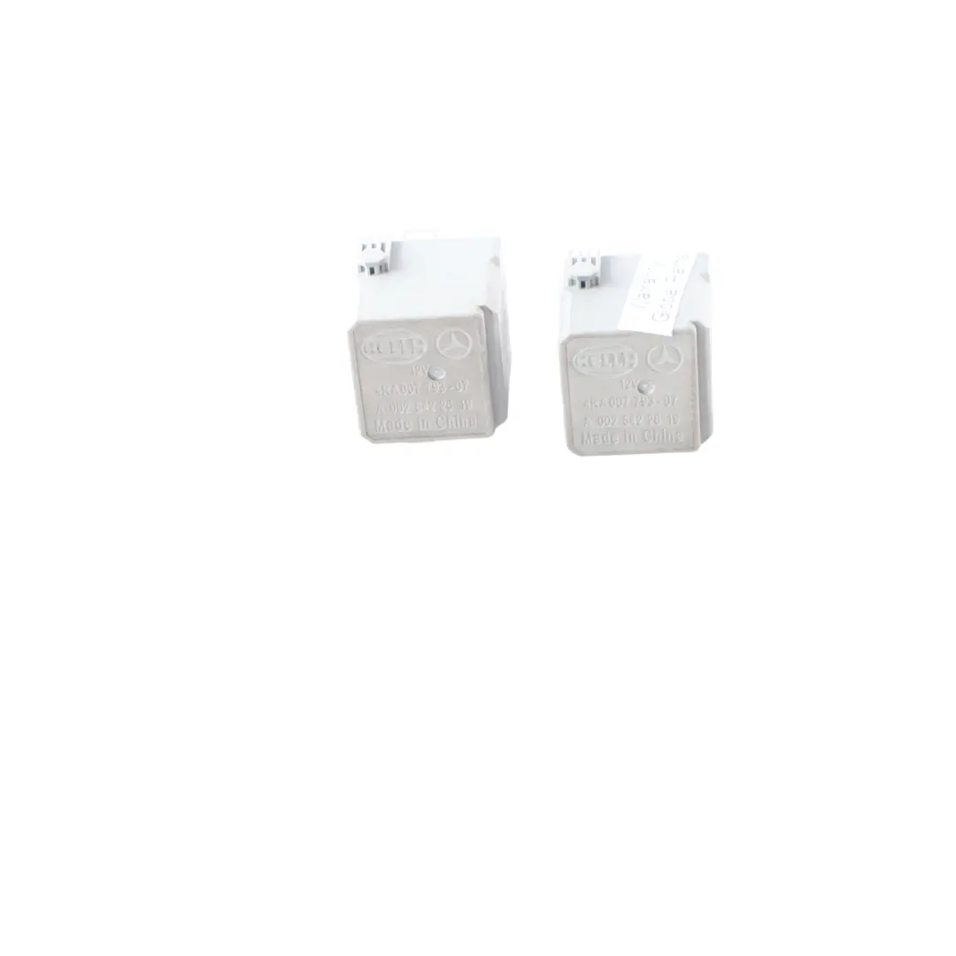  Relé Mercedes W203 W204 W212 W639 W906 4 polos Gris Hella 12V SET X2 - SKU A0025422619-3 - Número de pieza A0025422619