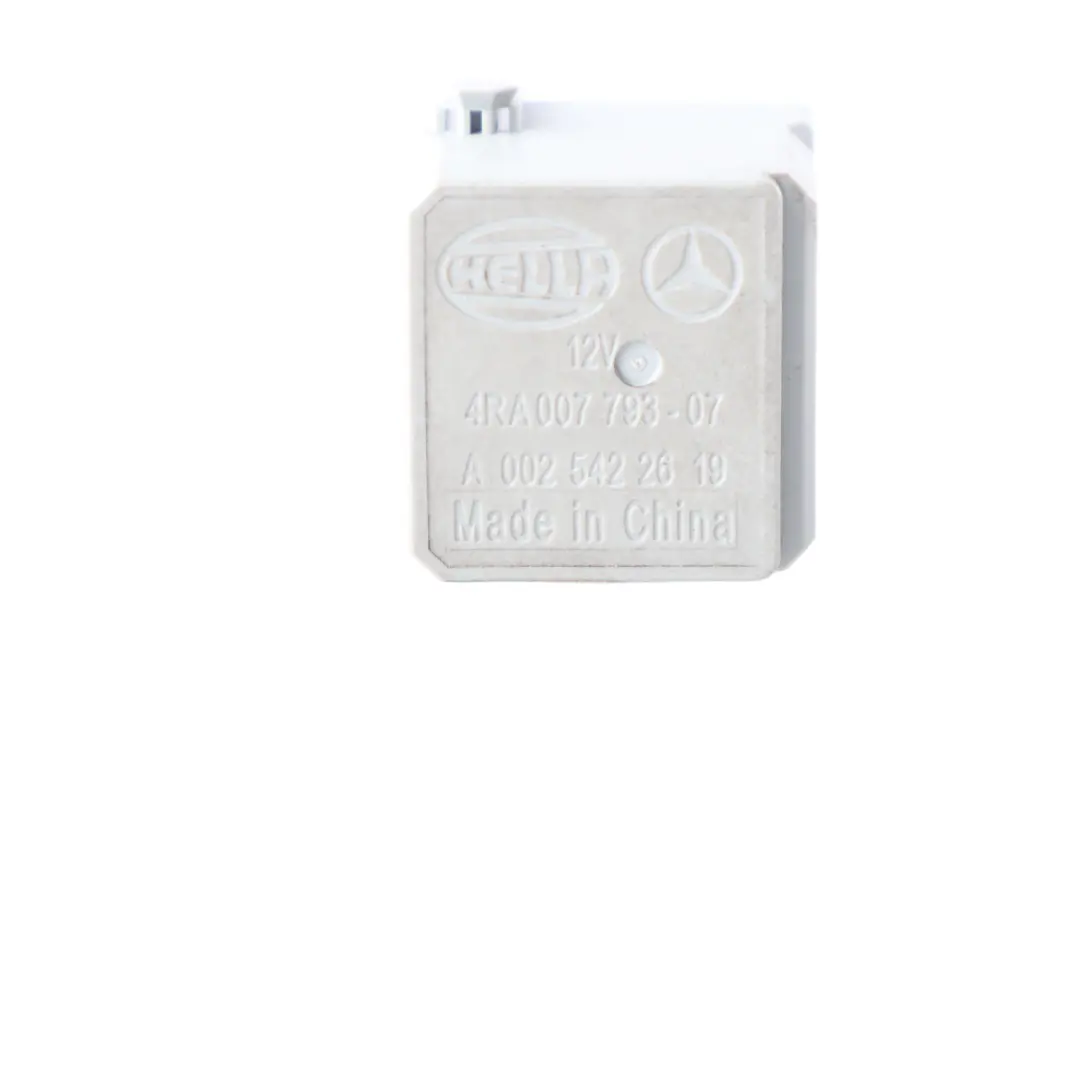  Relé Mercedes W203 W204 W212 W639 W906 4 polos Gris Hella 12V SET X2 - SKU A0025422619-3 - Número de pieza A0025422619