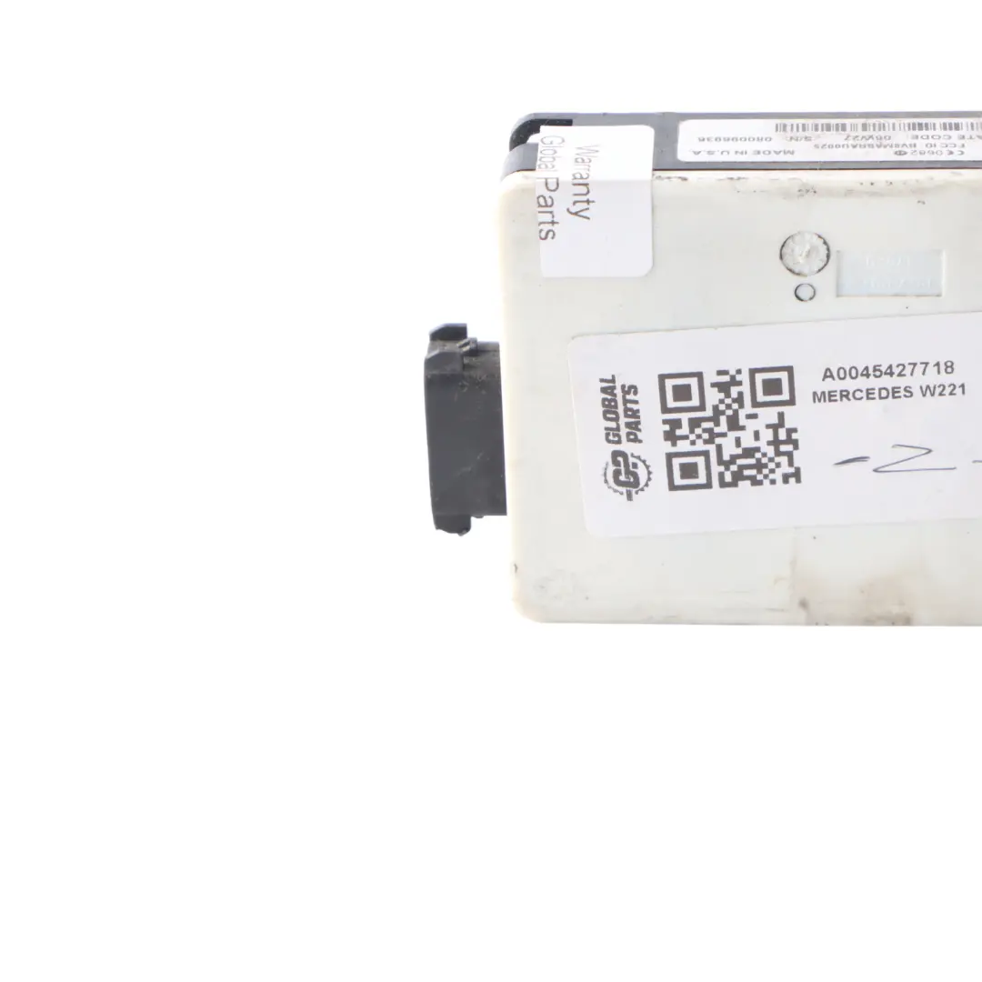 Module de capteur de contrôle de distance radar Mercedes W221 ECU - SKU A0045427718 - Numéro de pièce A0045427718