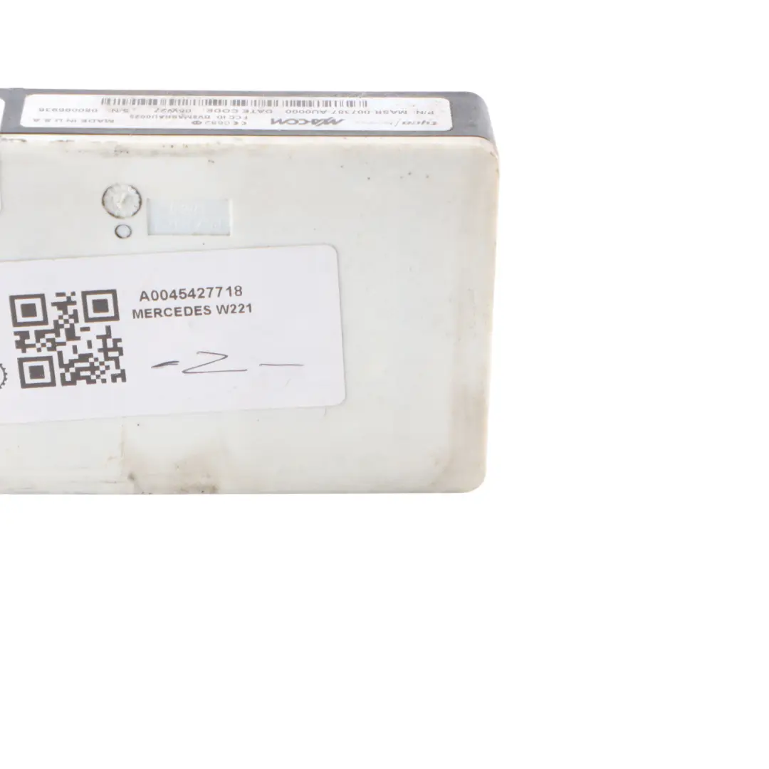 Módulo sensor control distancia radar Distronic de Mercedes W221 ECU para con número de pieza A0045427718 Módulo sensor control distancia radar Distronic de Mercedes W221 ECU - SKU A0045427718 - Número de pieza A0045427718
