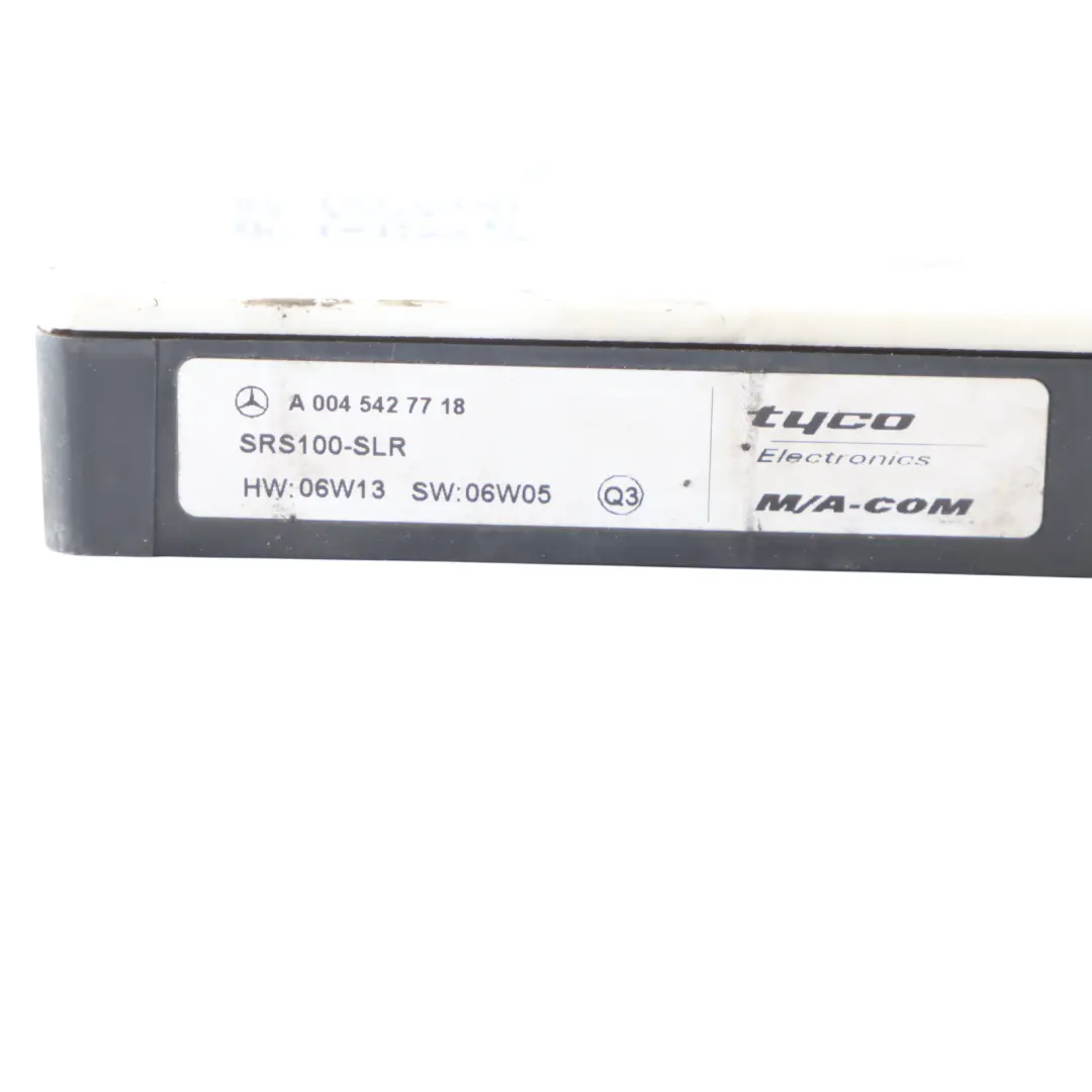 Módulo sensor control distancia radar Distronic de Mercedes W221 ECU para con número de pieza A0045427718 Módulo sensor control distancia radar Distronic de Mercedes W221 ECU - SKU A0045427718 - Número de pieza A0045427718