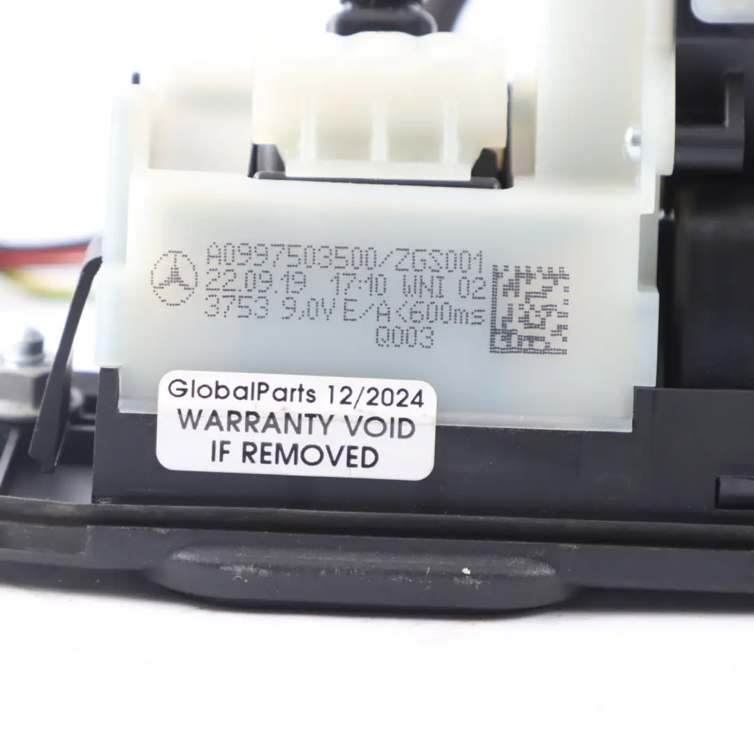 Mercedes W177 Kofferraumklappe Griff Öffnen Freigabe Rückfahrkamera - SKU A0997503500-3 - Teilenummer A0997503500