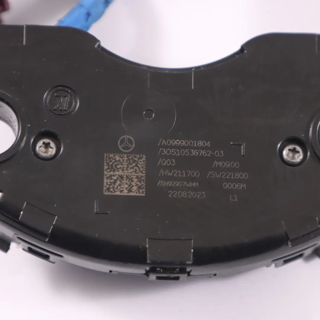 Interruptor placa de contacto del volante para Mercedes W177 W247 W447 con número de pieza A0999001804 Mercedes W177 W247 W447 Interruptor placa de contacto del volante - SKU A0999001804 - Número de pieza A0999001804