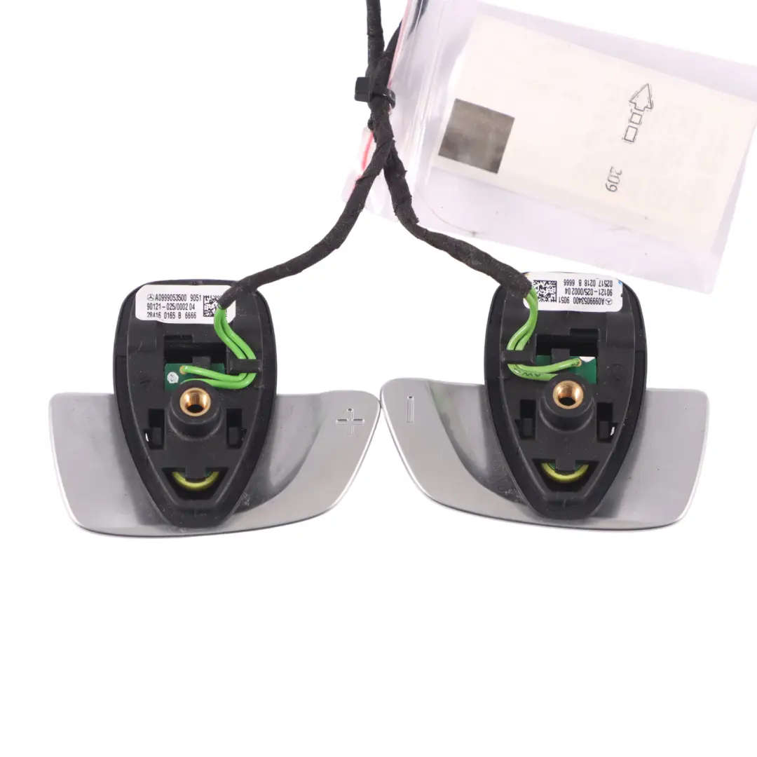 Mercedes W213 Steering Wheel Paddle Shift Button Left Right N/O/S - SKU A0999053400-1 - Part number A0999053400