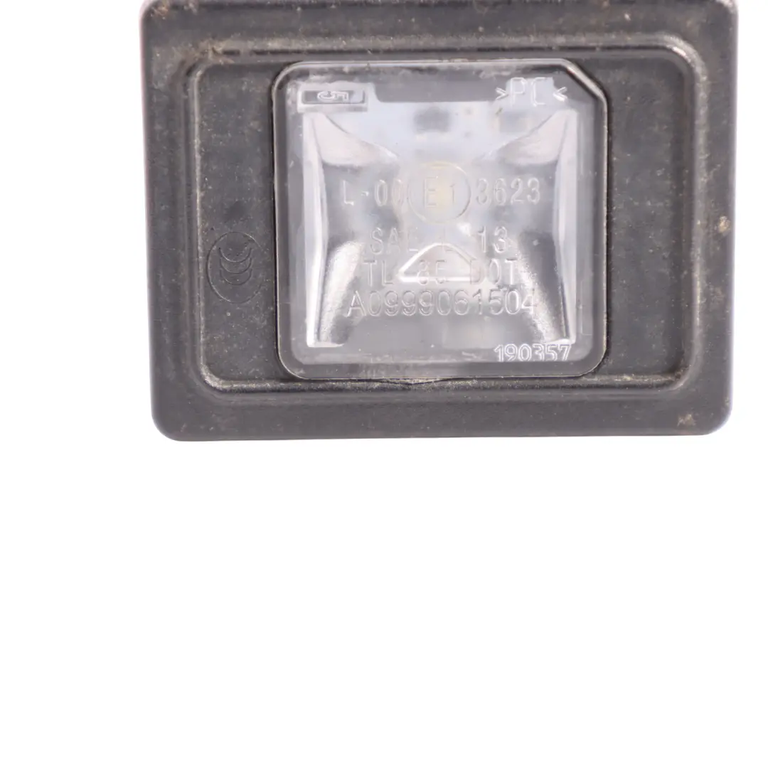 C206 W214 C253 License Plate Light Rear Trunk Lamp to Mercedes W177 with Part number A0999061504 Mercedes W177 C206 W214 C253 License Plate Light Rear Trunk Lamp - SKU A0999061504 - Part number A0999061504