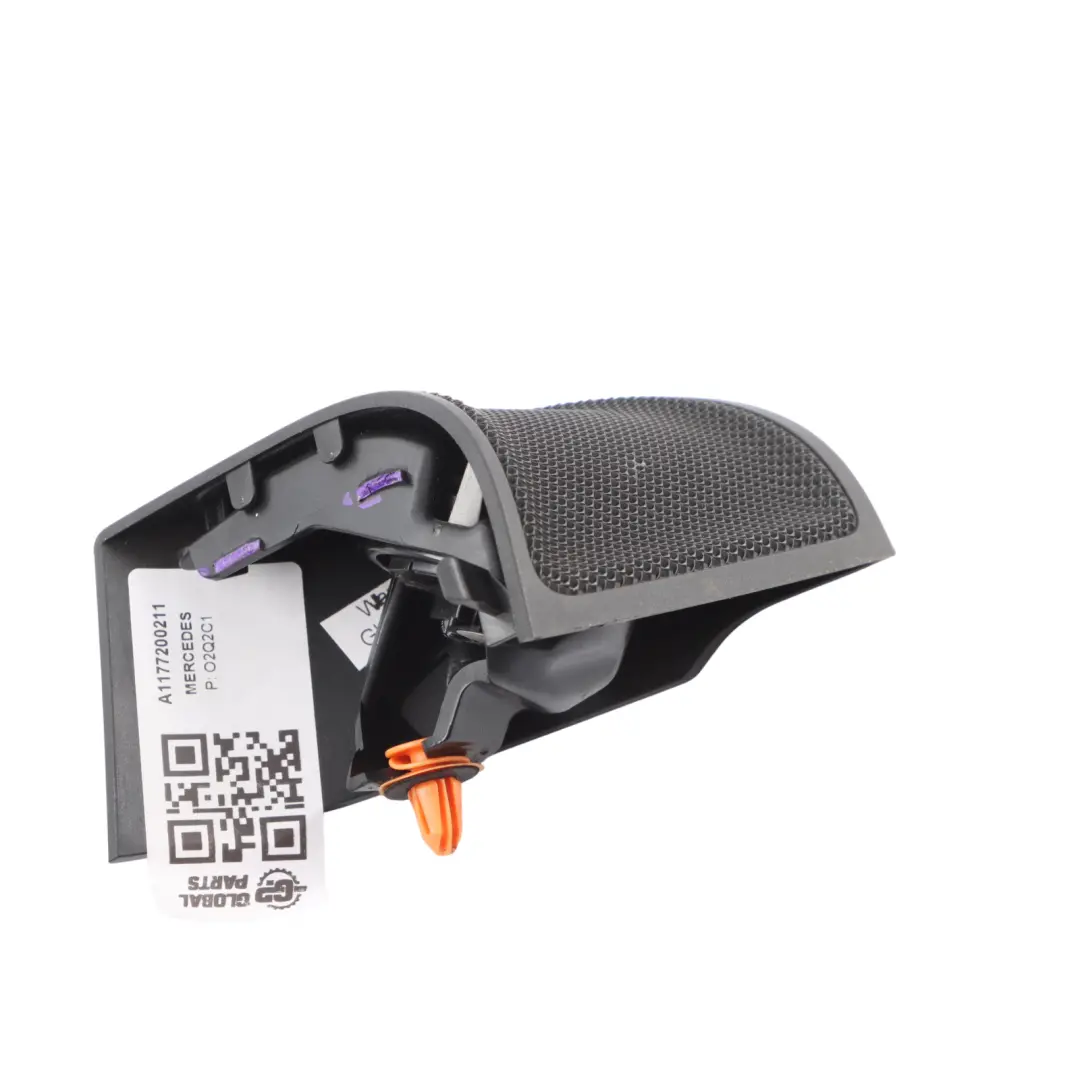 Front Door Triangular Tweeter Speaker Trim Right O/S to Mercedes C117 with Part number A1177200211 Mercedes C117 Front Door Triangular Tweeter Speaker Trim Right O/S - SKU A1177200211 - Part number A1177200211
