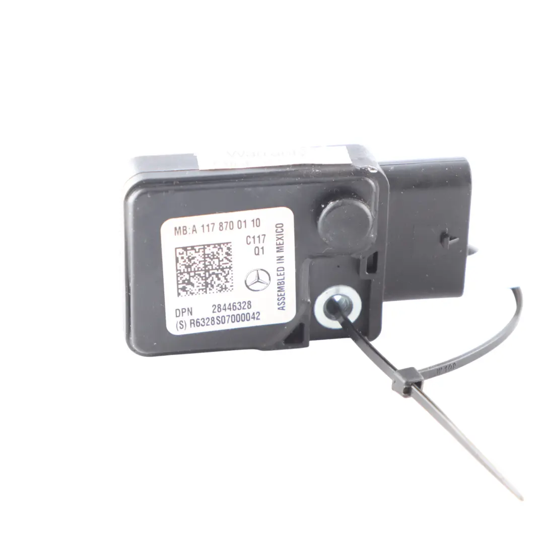 Moduł Zajętości Fotela Przód Strona Pasażera do Mercedes W176 o numerze A1178700110 Mercedes W176 Moduł Zajętości Fotela Przód Strona Pasażera - SKU A1178700110-1 - Numer Części A1178700110