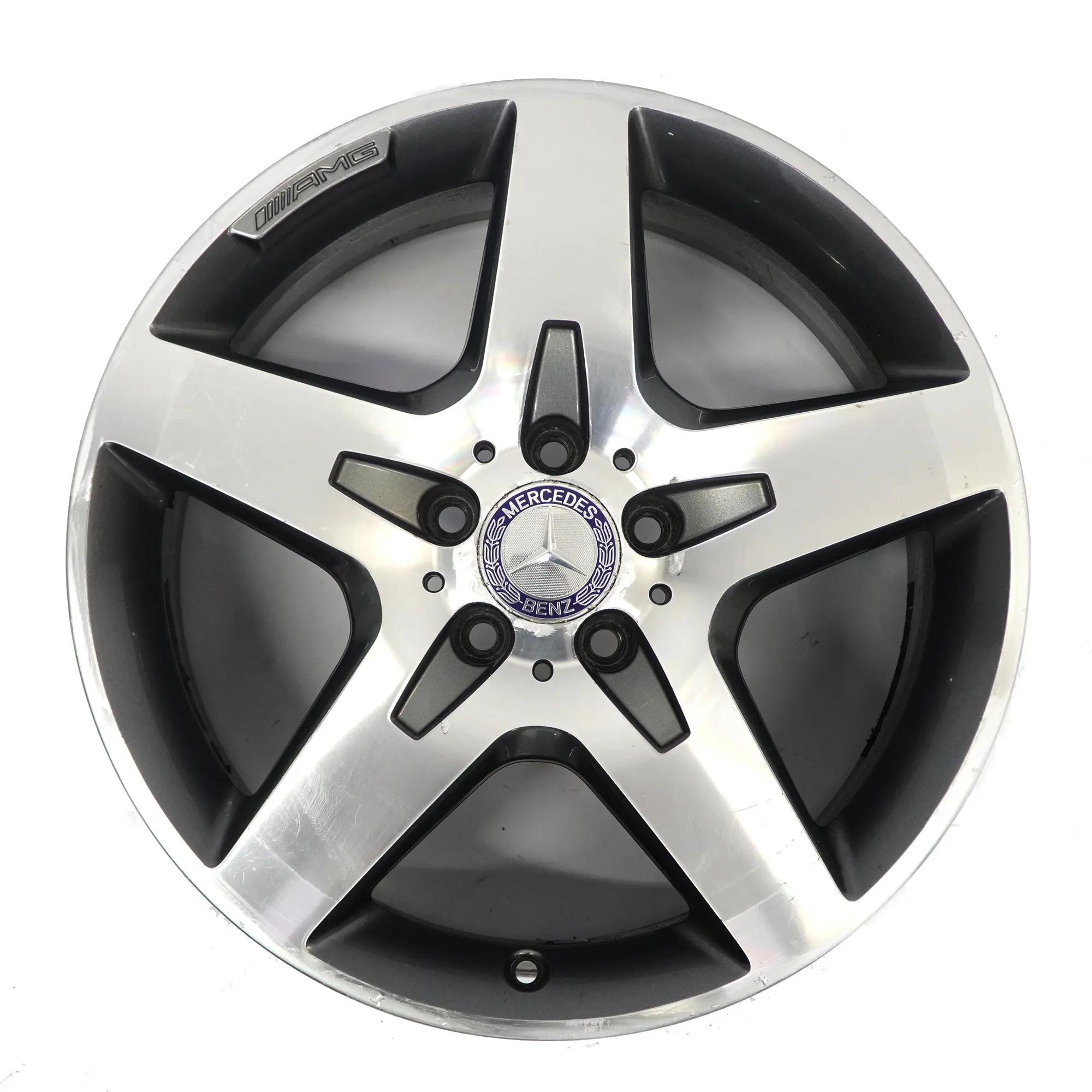 Mercedes X156 Argento Cerchio In Lega AMG 18" 7J ET:46 5 Razze A1564010500