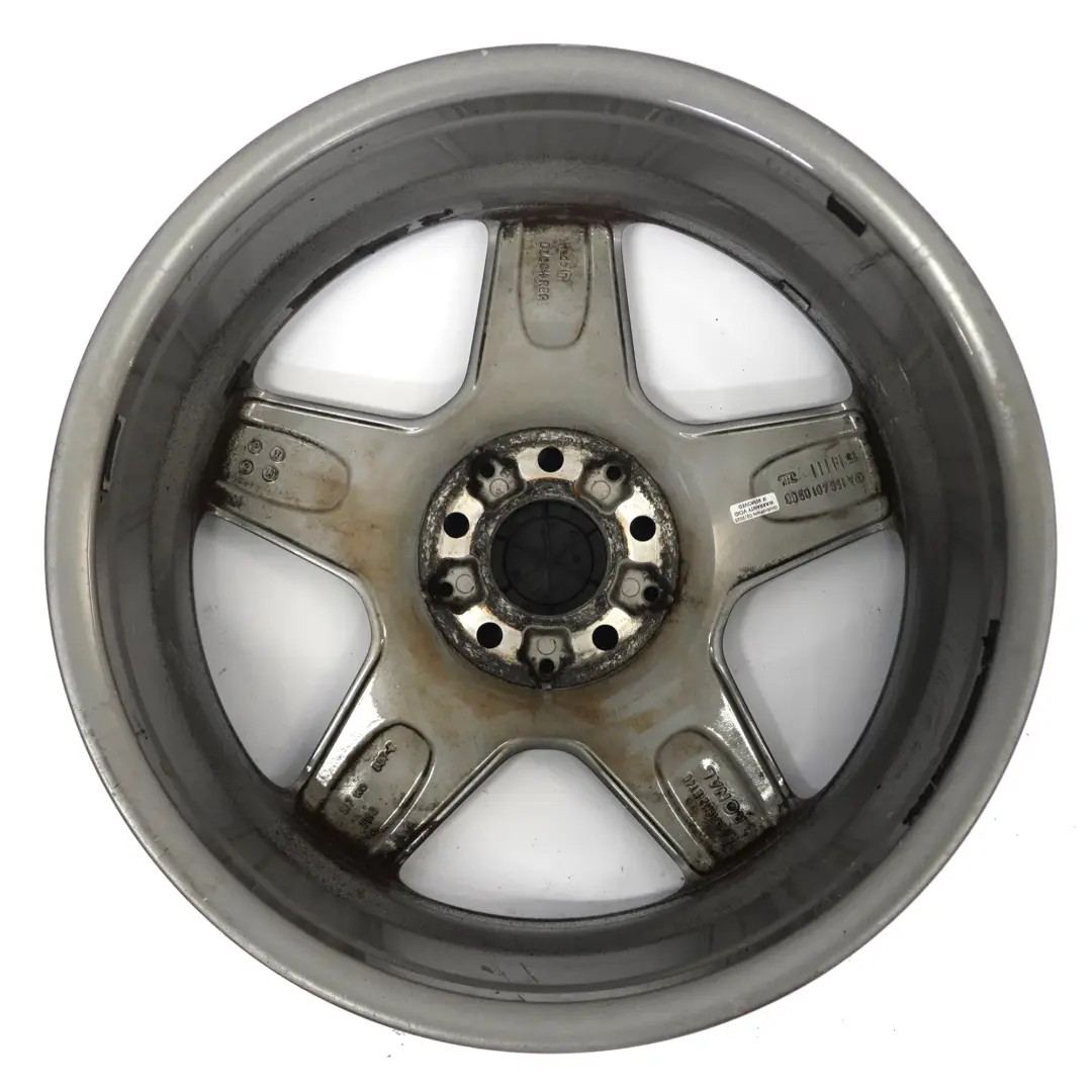 Llanta De Aleación De Plata AMG 18 "7J ET:46 5 Radios para Mercedes X156 con número de pieza A1564010500 Mercedes X156 Llanta De Aleación De Plata AMG 18 "7J ET:46 5 Radios - SKU A1564010500-1 - Número de pieza A1564010500