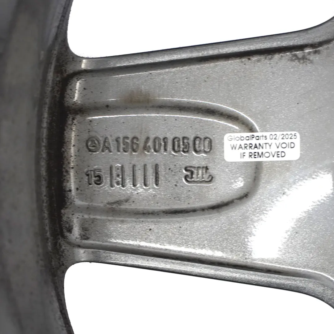 Mercedes X156 Llanta De Aleación De Plata AMG 18 "7J ET:46 5 Radios - SKU A1564010500-1 - Número de pieza A1564010500