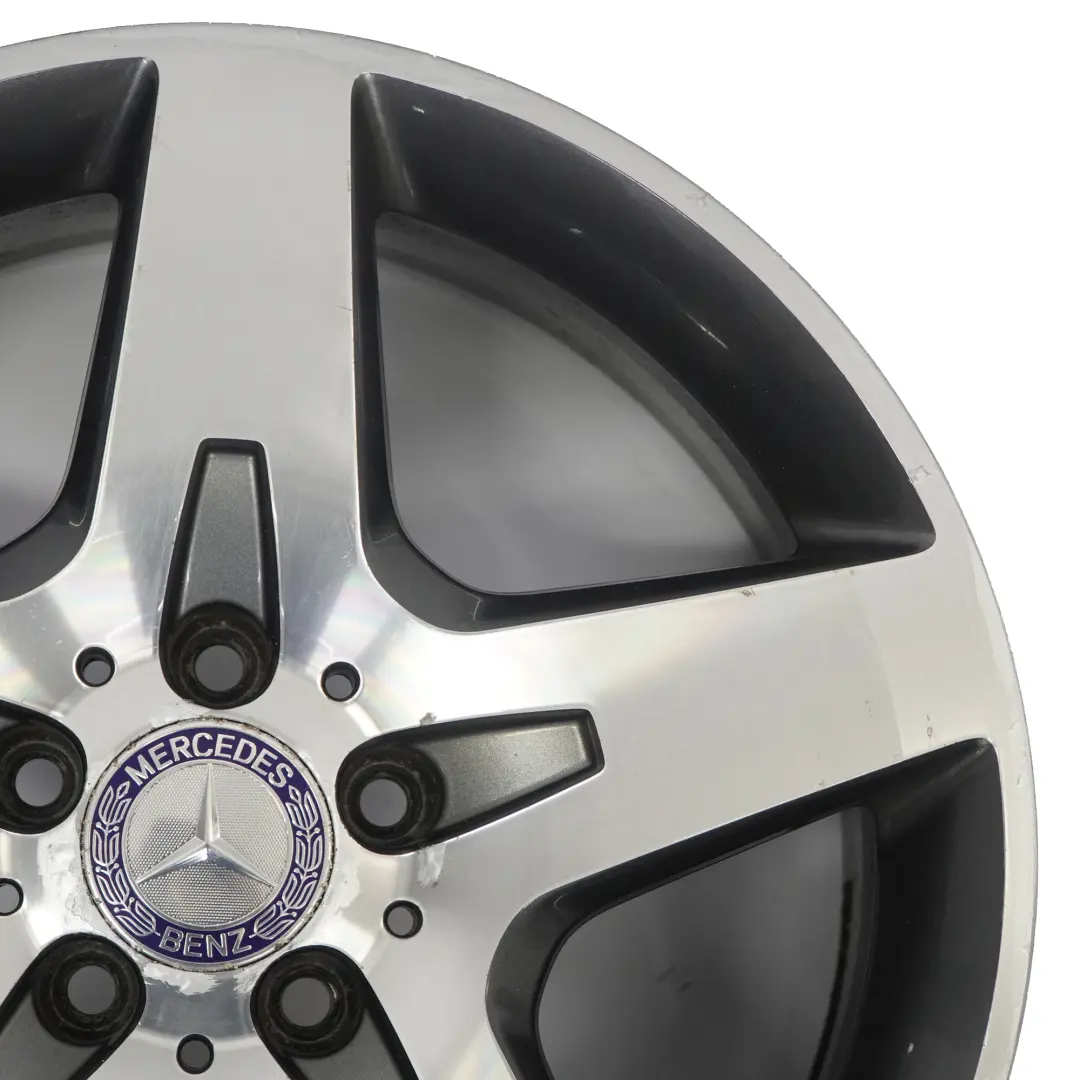 Mercedes X156 Silver Wheel Alloy Rim AMG 18" 7J ET:46 5 Spoke - SKU A1564010500-1 - Part number A1564010500