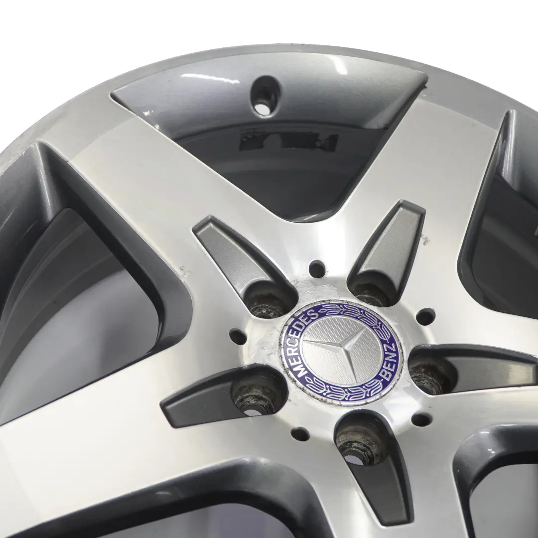 Mercedes X156 Argento Cerchio Lega AMG 18" 7J ET:46 5 Raggi - SKU A1564010500-2 - Numero di parte A1564010500
