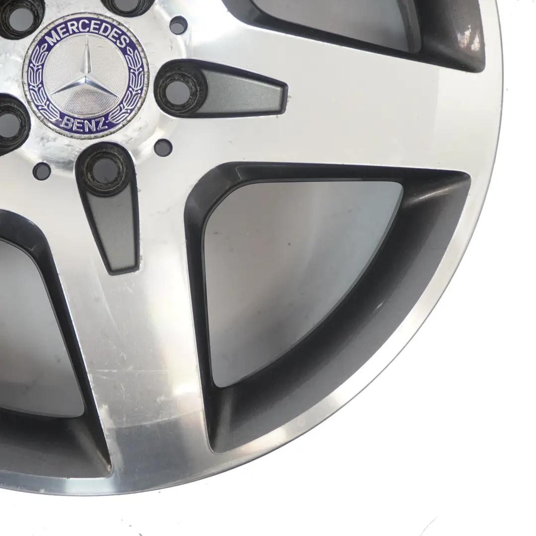 Mercedes X156 Silver Wheel Alloy Rim AMG 18" 7J ET:46 5 Spoke - SKU A1564010500-3 - Part number A1564010500