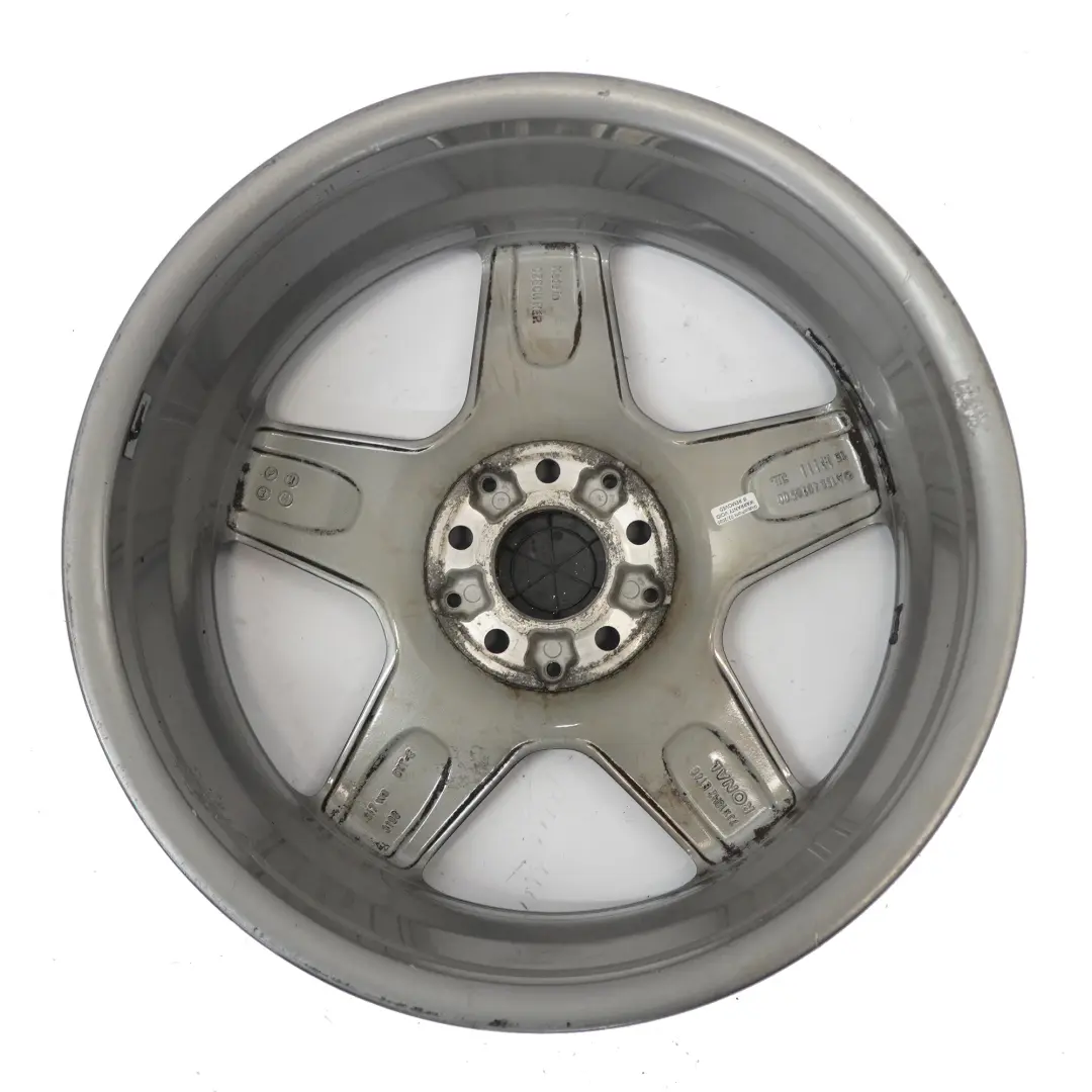 Alloy Rim AMG 18" 7J ET:46 5 Spoke to Mercedes X156 Silver Wheel with Part number A1564010500 Mercedes X156 Silver Wheel Alloy Rim AMG 18" 7J ET:46 5 Spoke - SKU A1564010500-3 - Part number A1564010500