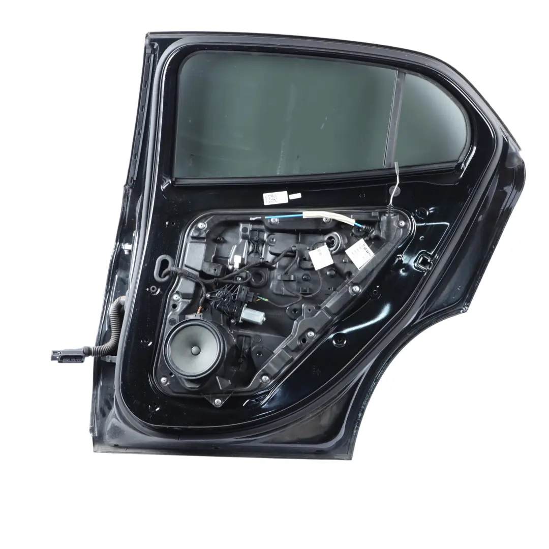 Door Rear Right O/S Kosmos Cosmic Black Metallic - 191 to Mercedes X156 with Part number A1567300205 Mercedes X156 Door Rear Right O/S Kosmos Cosmic Black Metallic - 191 - SKU A1567300205-KB - Part number A1567300205