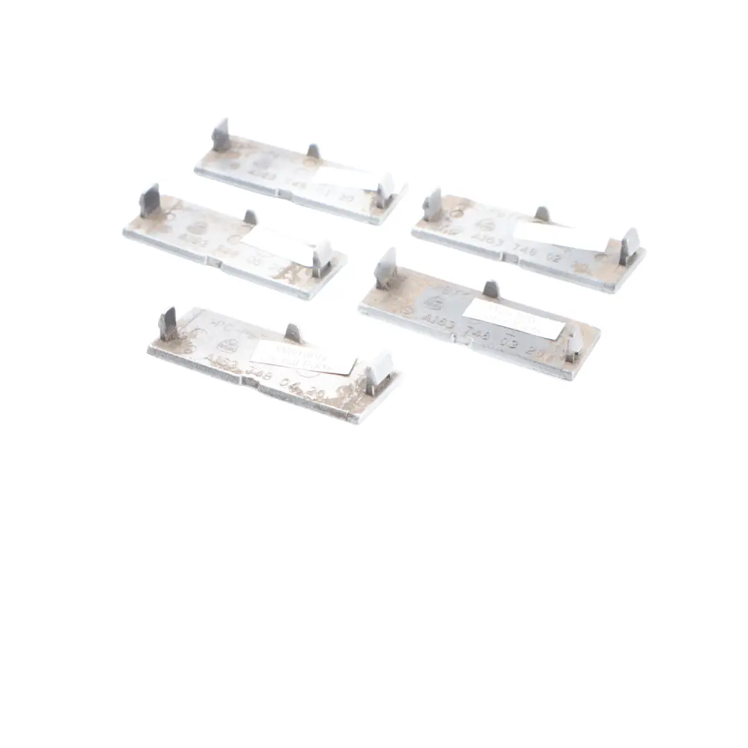 Mercedes A205 Cover Trim Lower Rear End Door Brilliant Silver - 744 - SKU A1637480620-BRS - Part number A1637480620