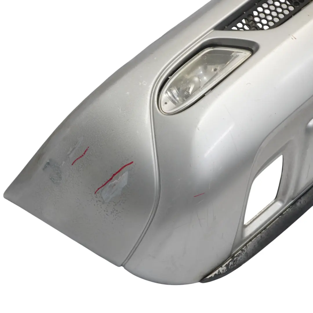 Mercedes ML W163 Zderzak Przedni Brilliant Silver Srebrny Metalik - 744 - SKU A1638803870-BRS - Numer Części A1638803870