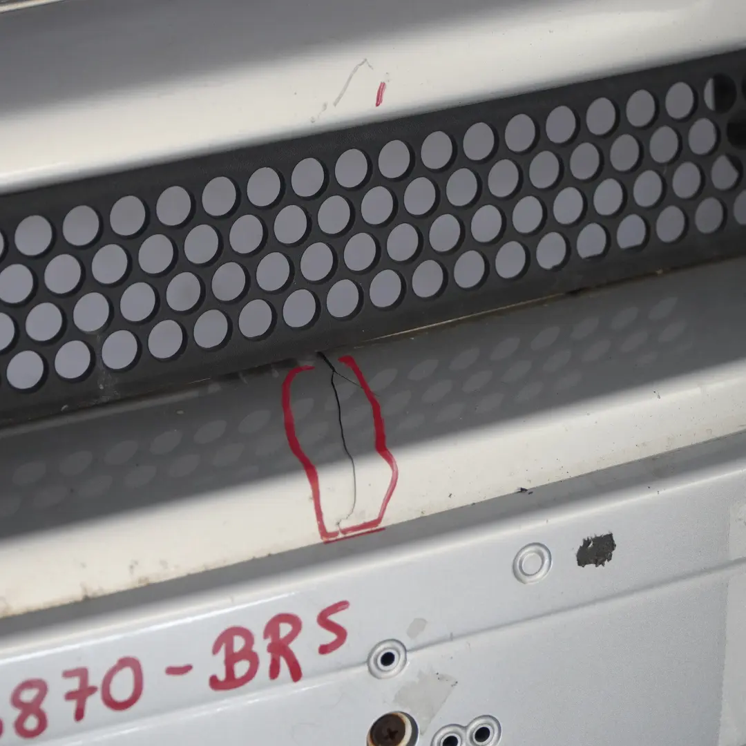 Zderzak Przedni Brilliant Silver Srebrny Metalik - 744 do Mercedes ML W163 o numerze A1638803870 Mercedes ML W163 Zderzak Przedni Brilliant Silver Srebrny Metalik - 744 - SKU A1638803870-BRS - Numer Części A1638803870