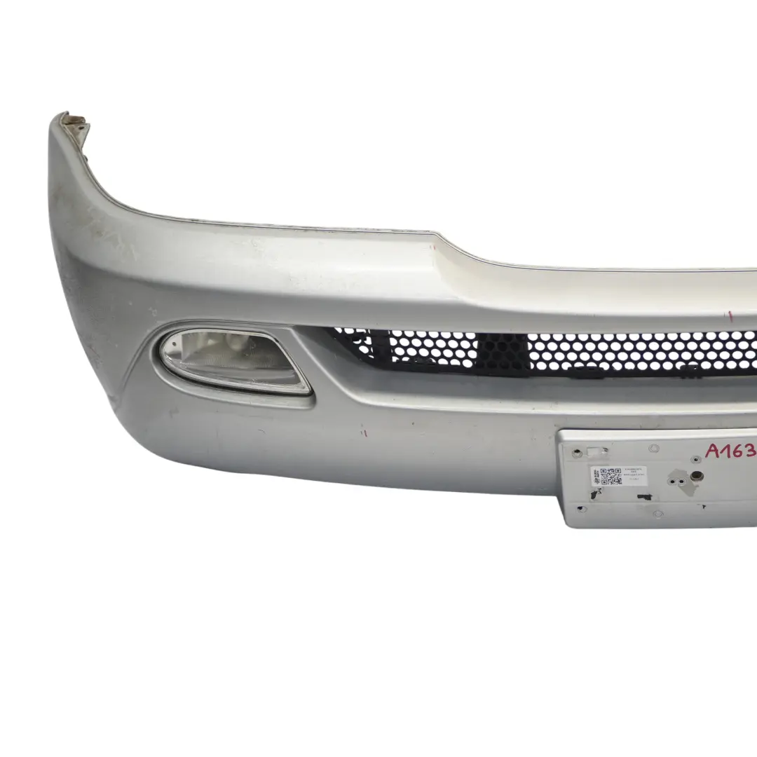 Mercedes ML W163 Zderzak Przedni Brilliant Silver Srebrny Metalik - 744 - SKU A1638803870-BRS - Numer Części A1638803870
