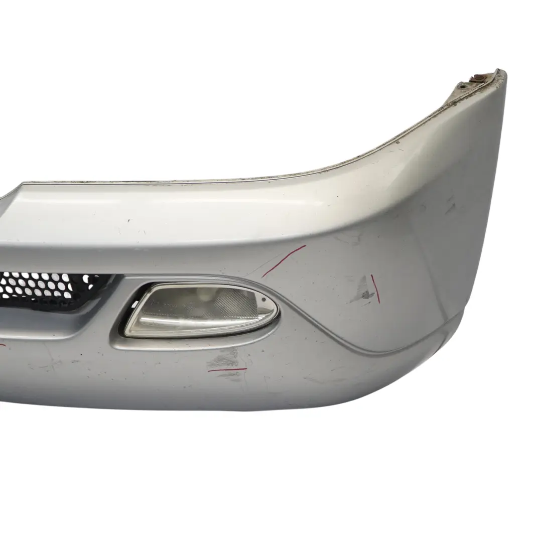Mercedes ML W163 Front Bumper Trim Panel Brilliant Silver Metallic - 744 - SKU A1638803870-BRS - Part number A1638803870